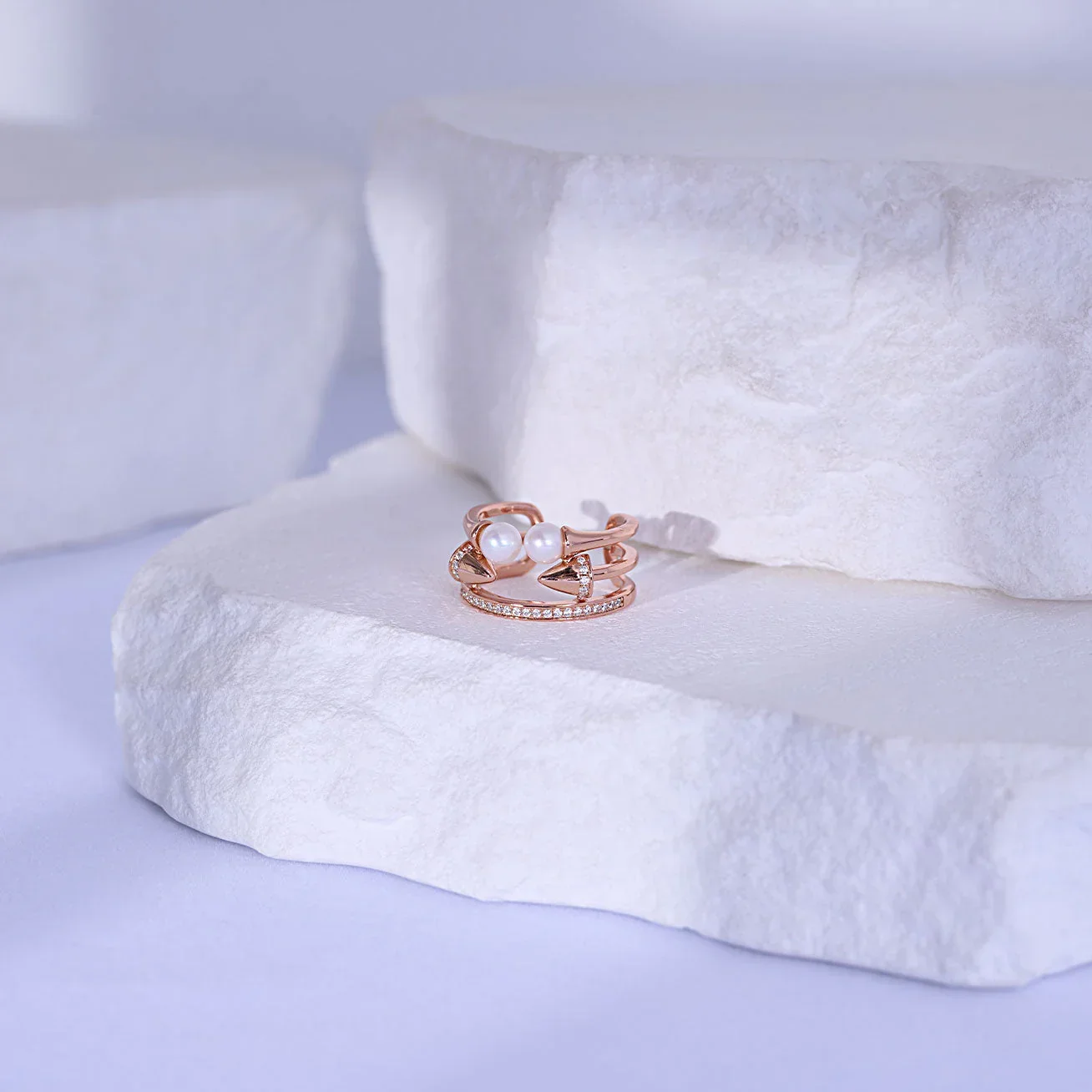 PEARLY LUSTRE | Asian Civilisations Museum Freshwater Pearl Ring WR00013 | ACM Collection - Image 2