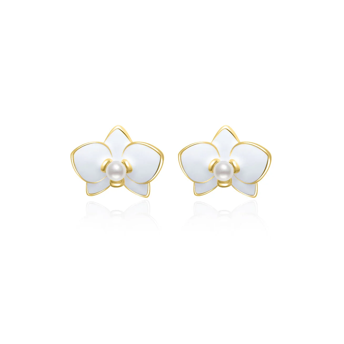 PEARLY LUSTRE | Clip-On Top Grade Freshwater Pearl Earrings WE00832 | ORCHID