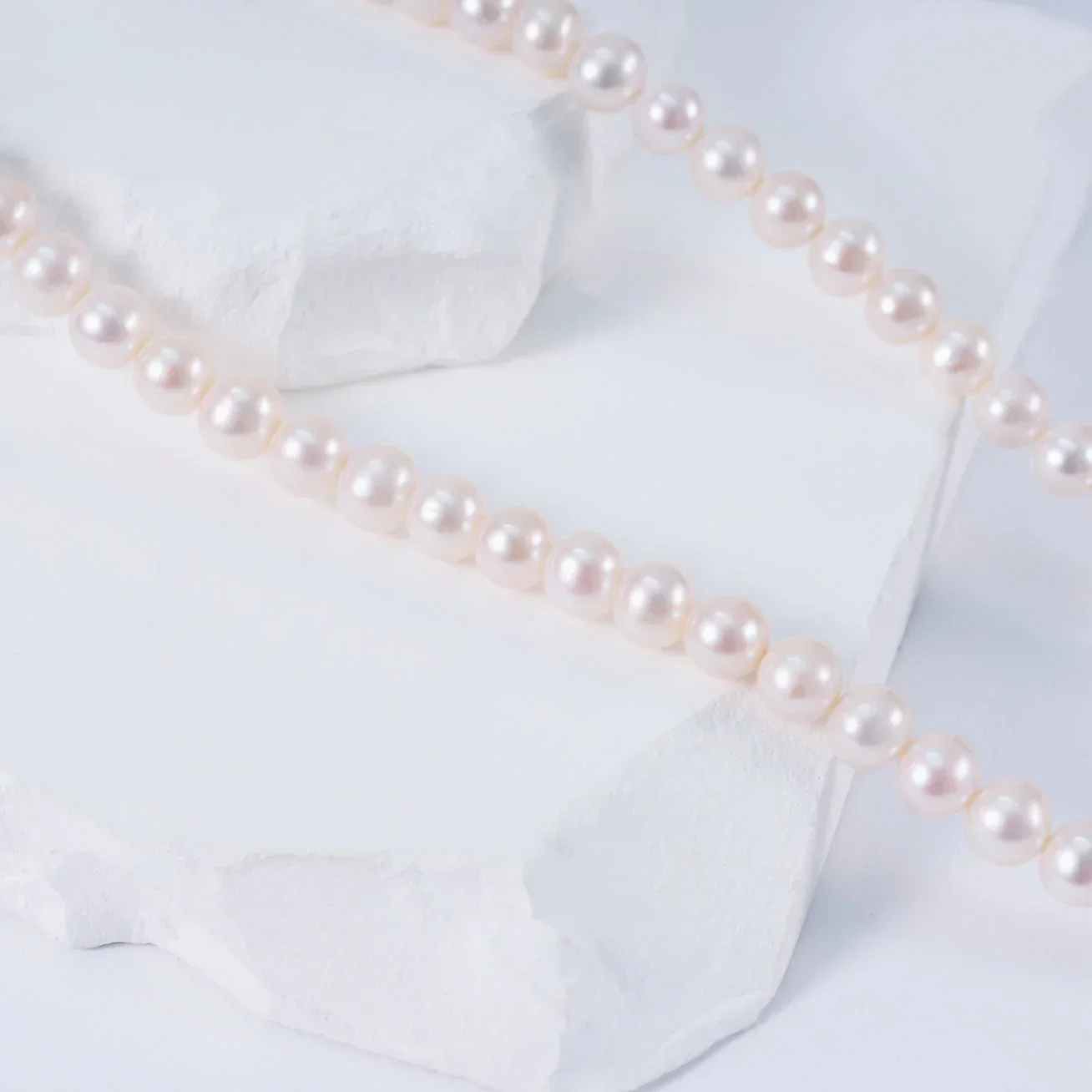 PEARLY LUSTRE | Freshwater Pearl Necklace WN00042 | SAFARI - Image 4