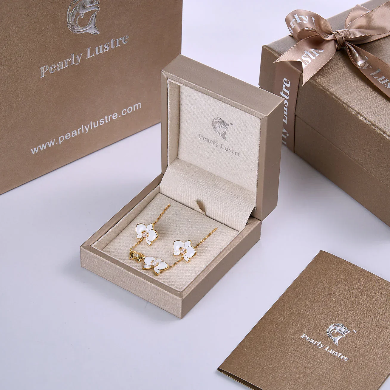 PEARLY LUSTRE | Top Grade Freshwater Pearl Earrings WE00788 | ORCHID - Image 8