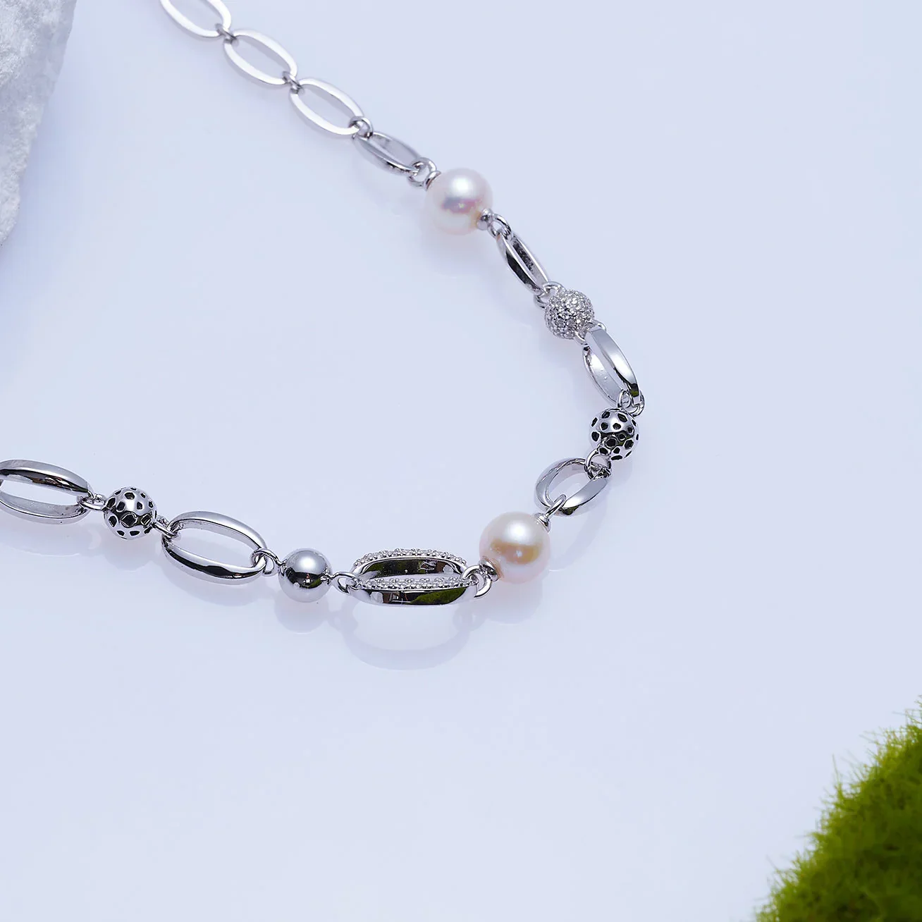 PEARLY LUSTRE | Top Grade Freshwater Pearl Necklace WN00590 | SAFARI - Image 4