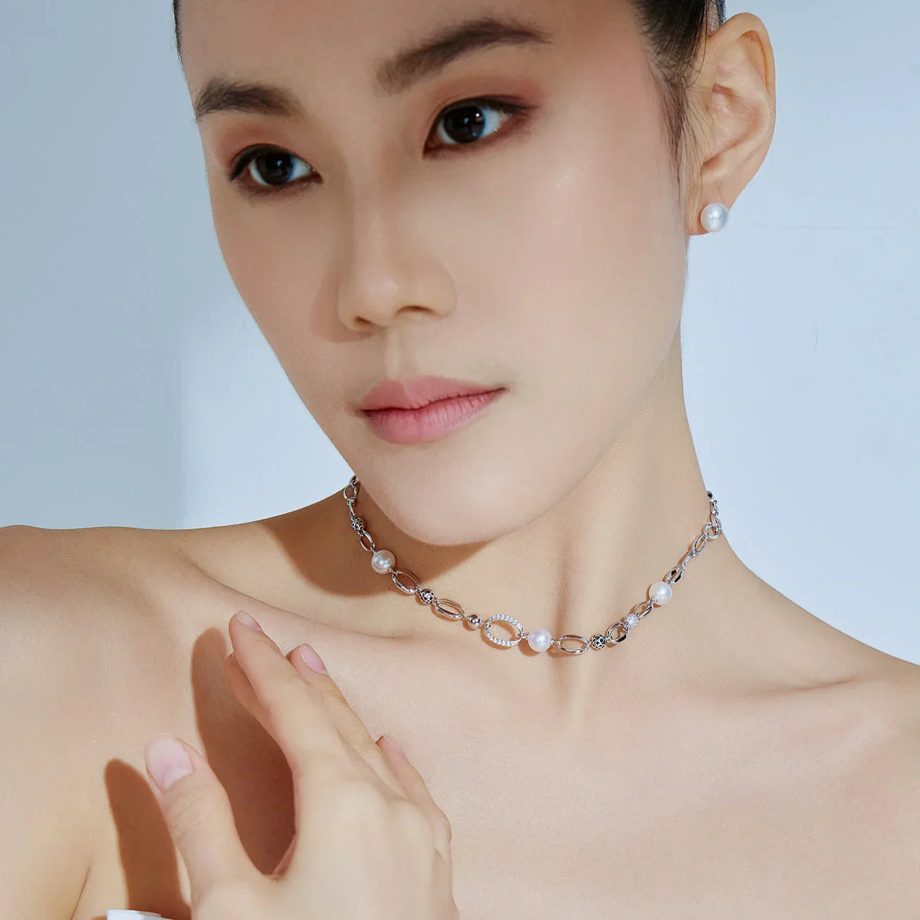 PEARLY LUSTRE | Top Grade Freshwater Pearl Necklace WN00590 | SAFARI - Image 7