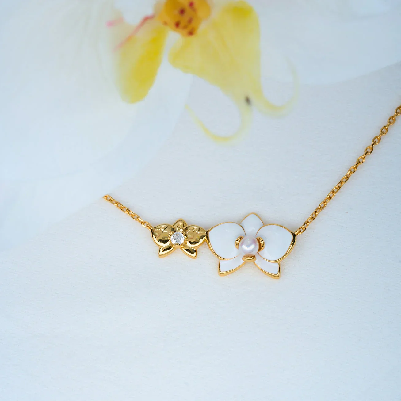 PEARLY LUSTRE | Top Grade Freshwater Pearl Necklace WN00688 | ORCHID - Image 2