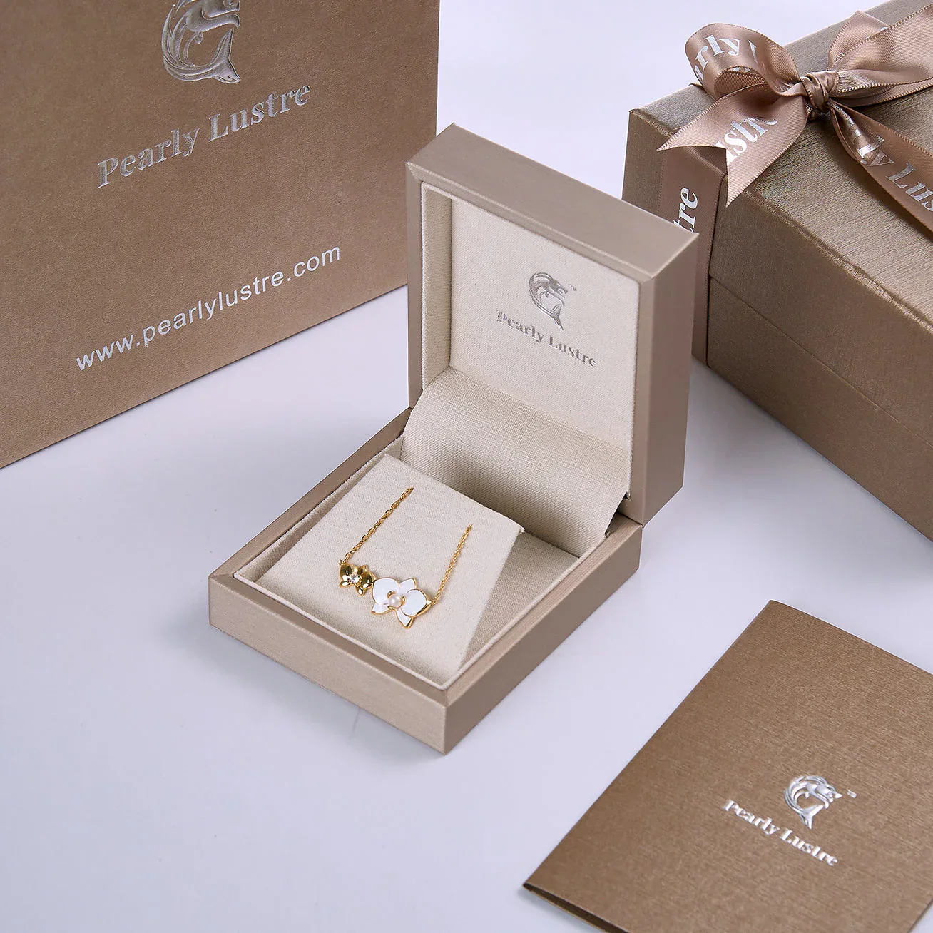 PEARLY LUSTRE | Top Grade Freshwater Pearl Necklace WN00688 | ORCHID - Image 8