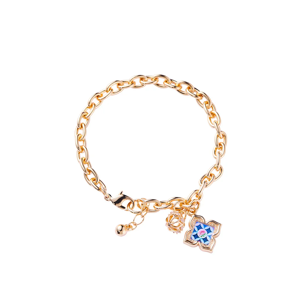 RARE BIRD COLLECTION | Peranakan Floral Bracelet - Violet