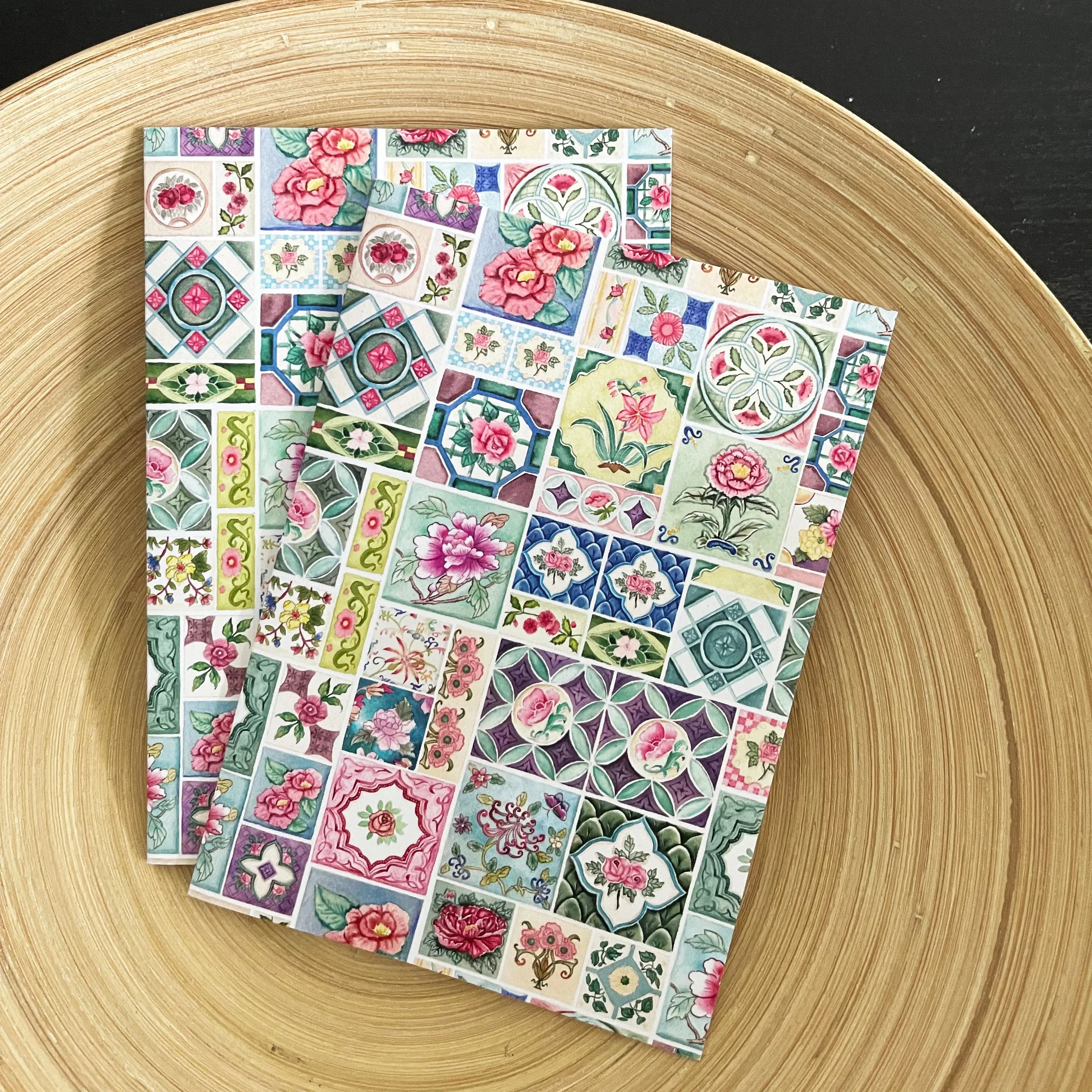 SINGLAPA | Peranakan Tiles Greeting Card - Image 2