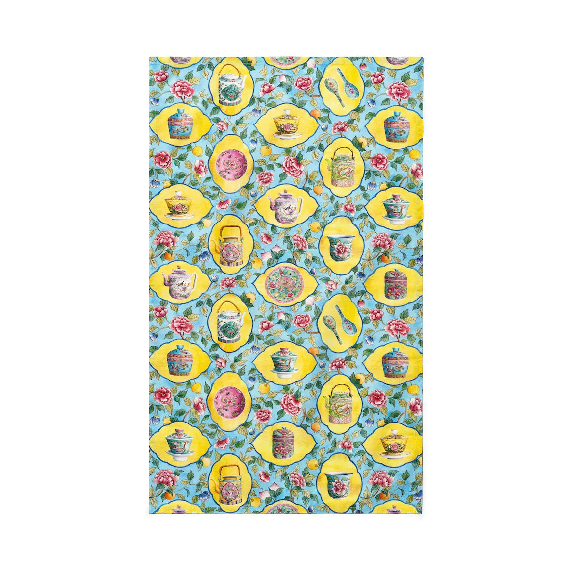 SINGLAPA | Peranakan Teapot With Frame Tea Towel