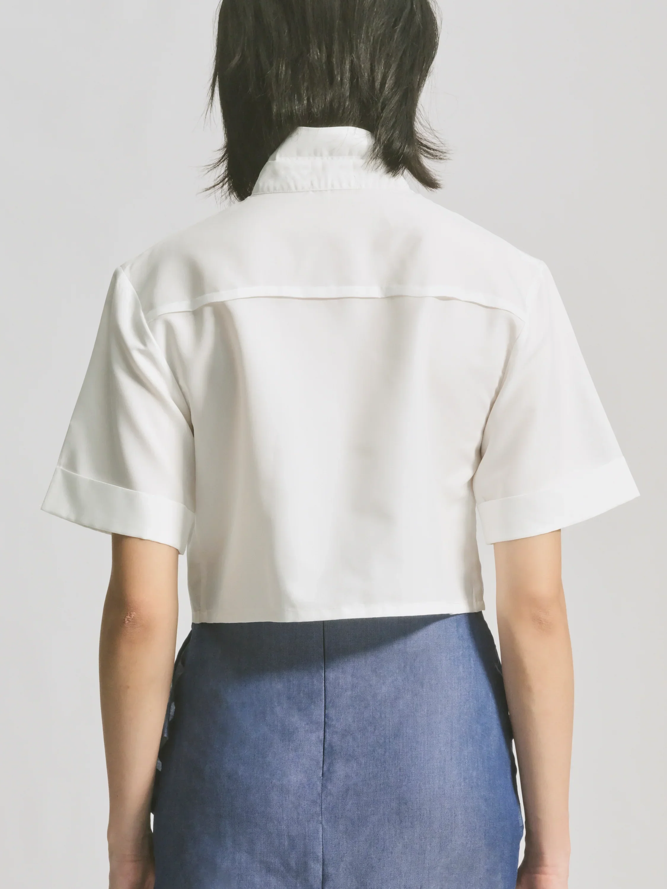 CAELI ECO LUXE | Pleat Crop Top - Image 5