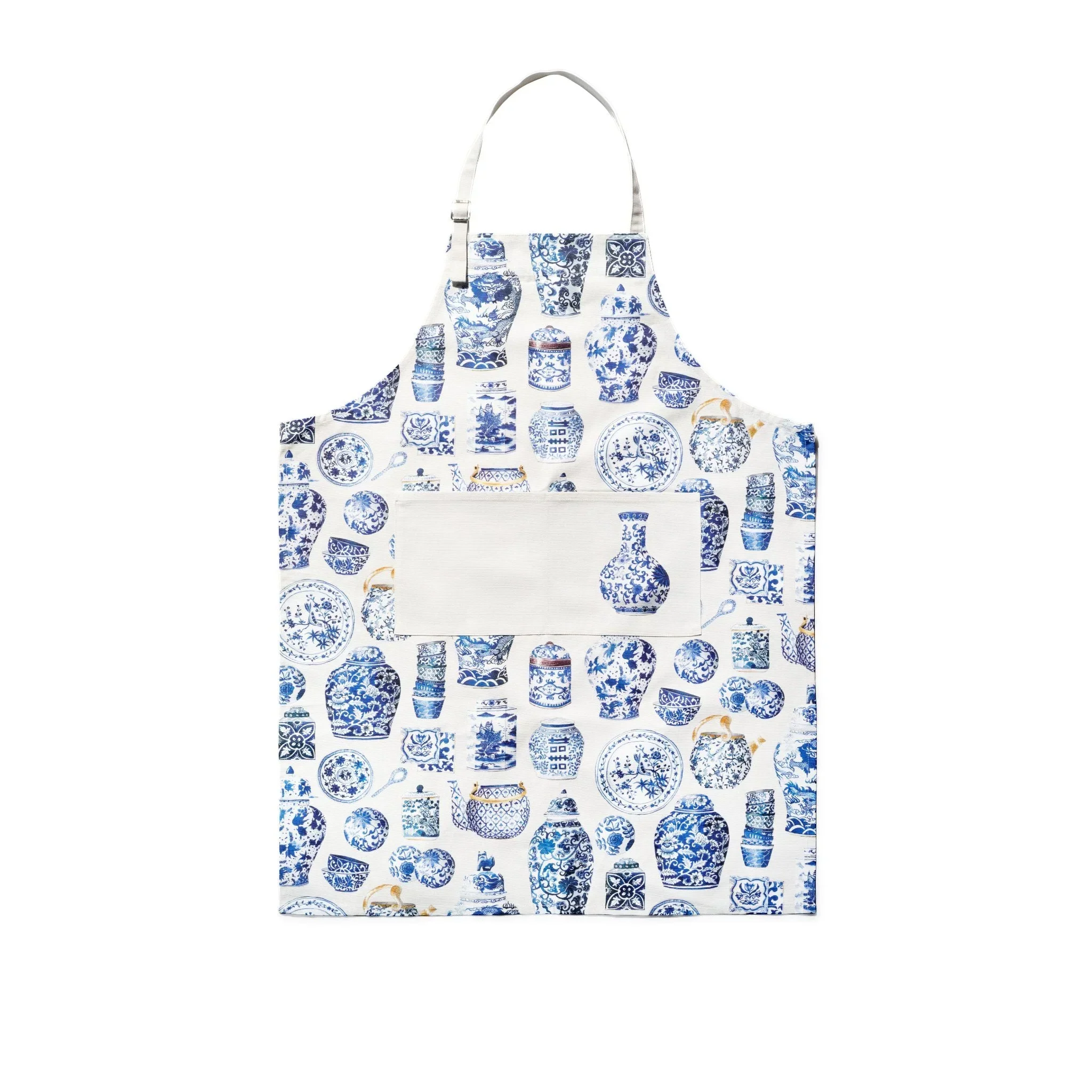 SINGLAPA | Blue Porcelain Apron