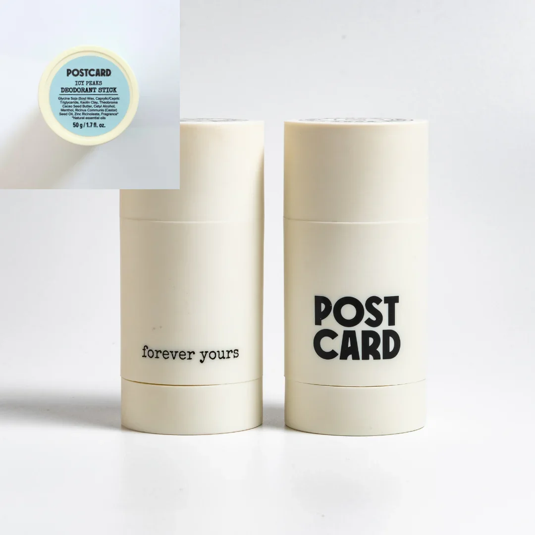 POSTCARD | Icy Peaks Deodorant 50g Stick And Case