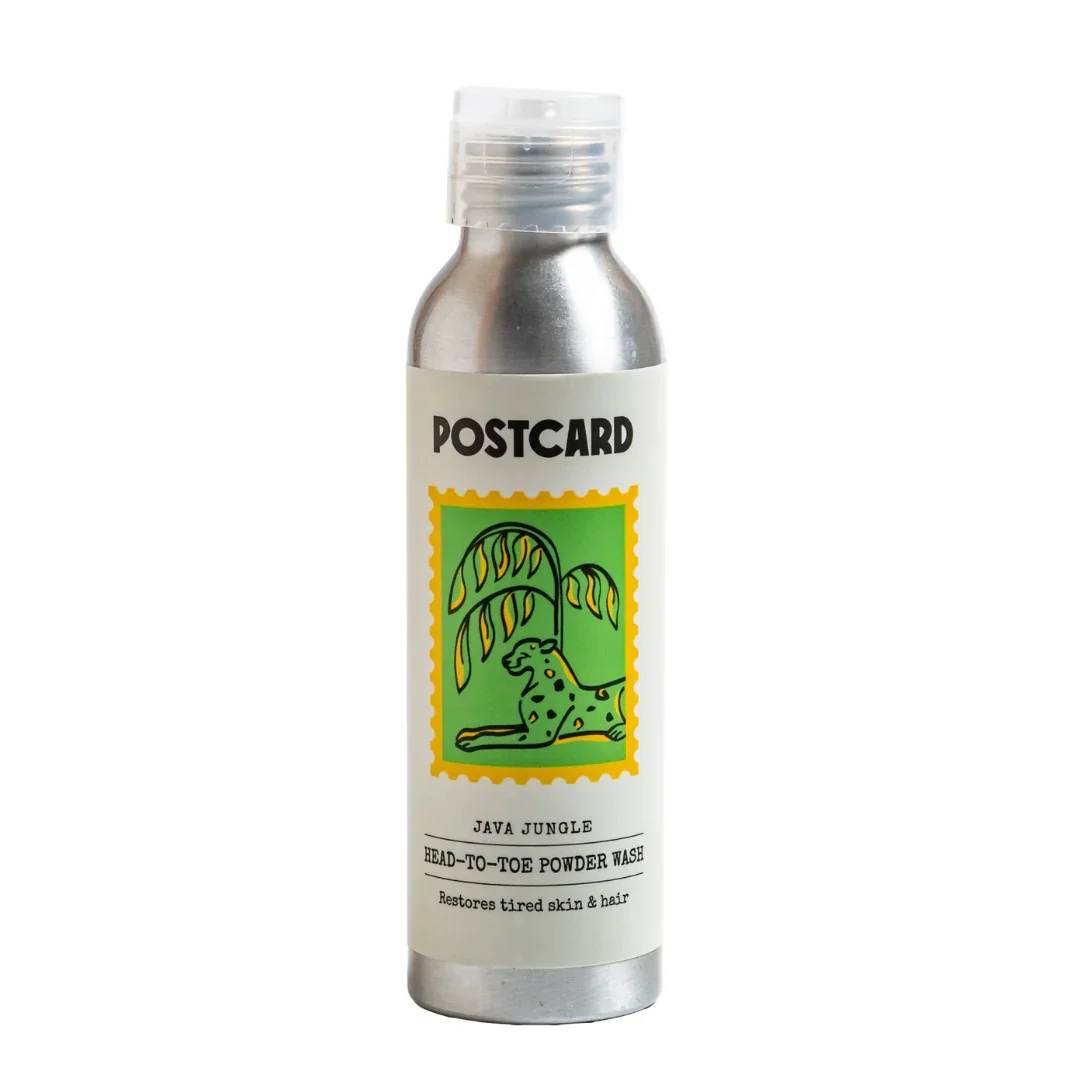 POSTCARD | Java Jungle Head To Toe Powder Wash 80g