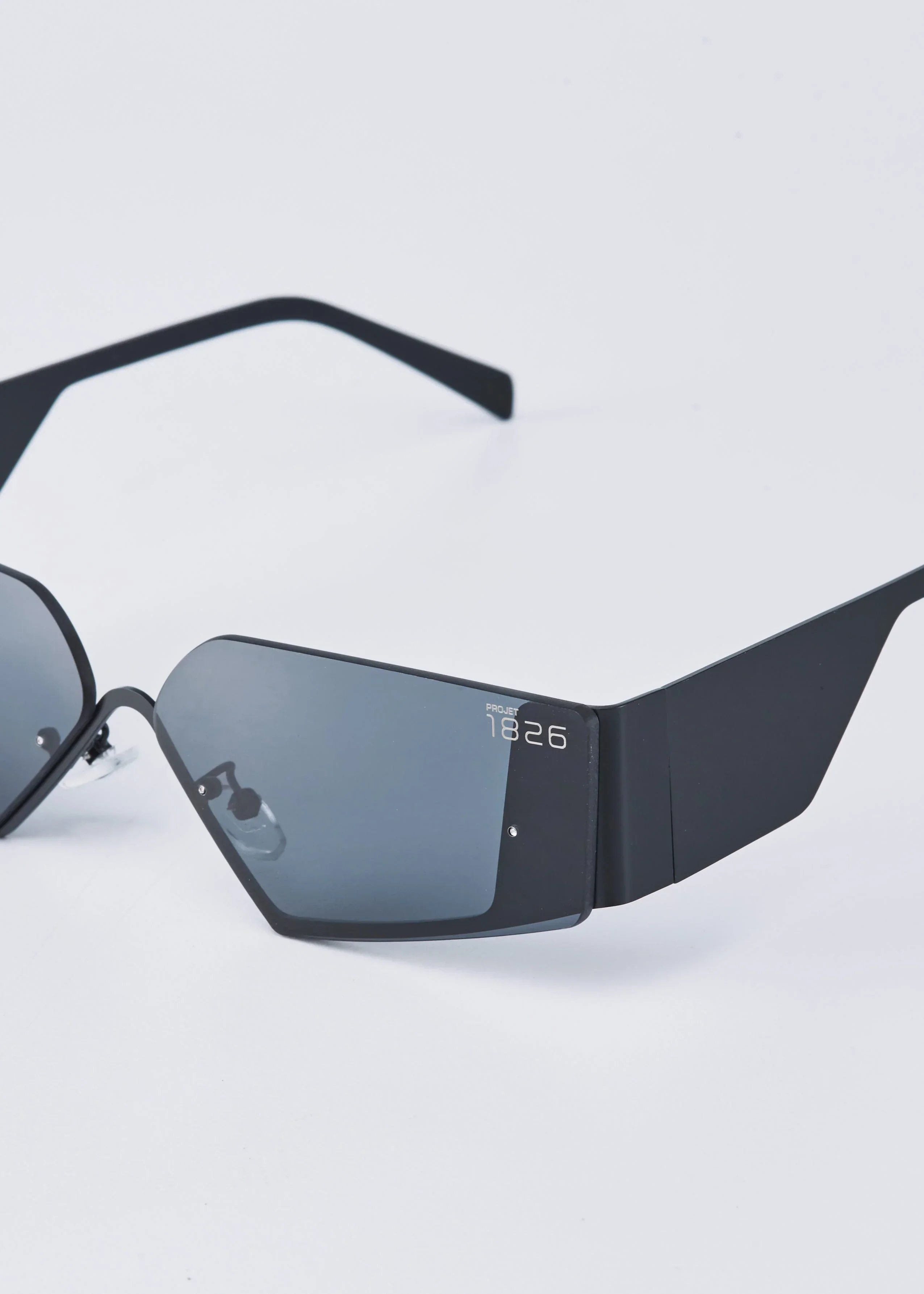 PROJECTWEAR | Dalius Sunglasses Black/Grey - Image 4
