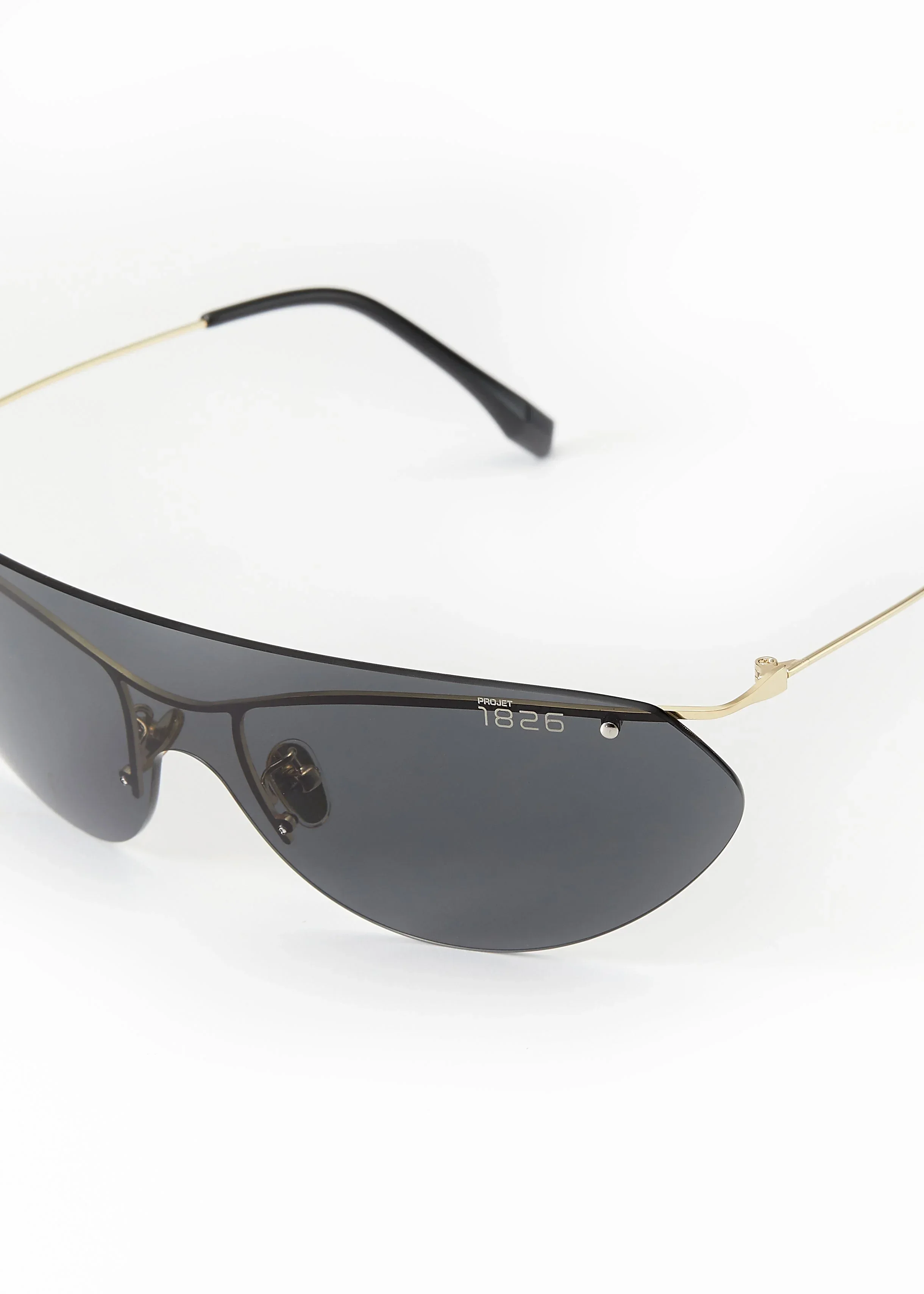 PROJECTWEAR | Eckard Sunglasses Silver/Black - Image 4