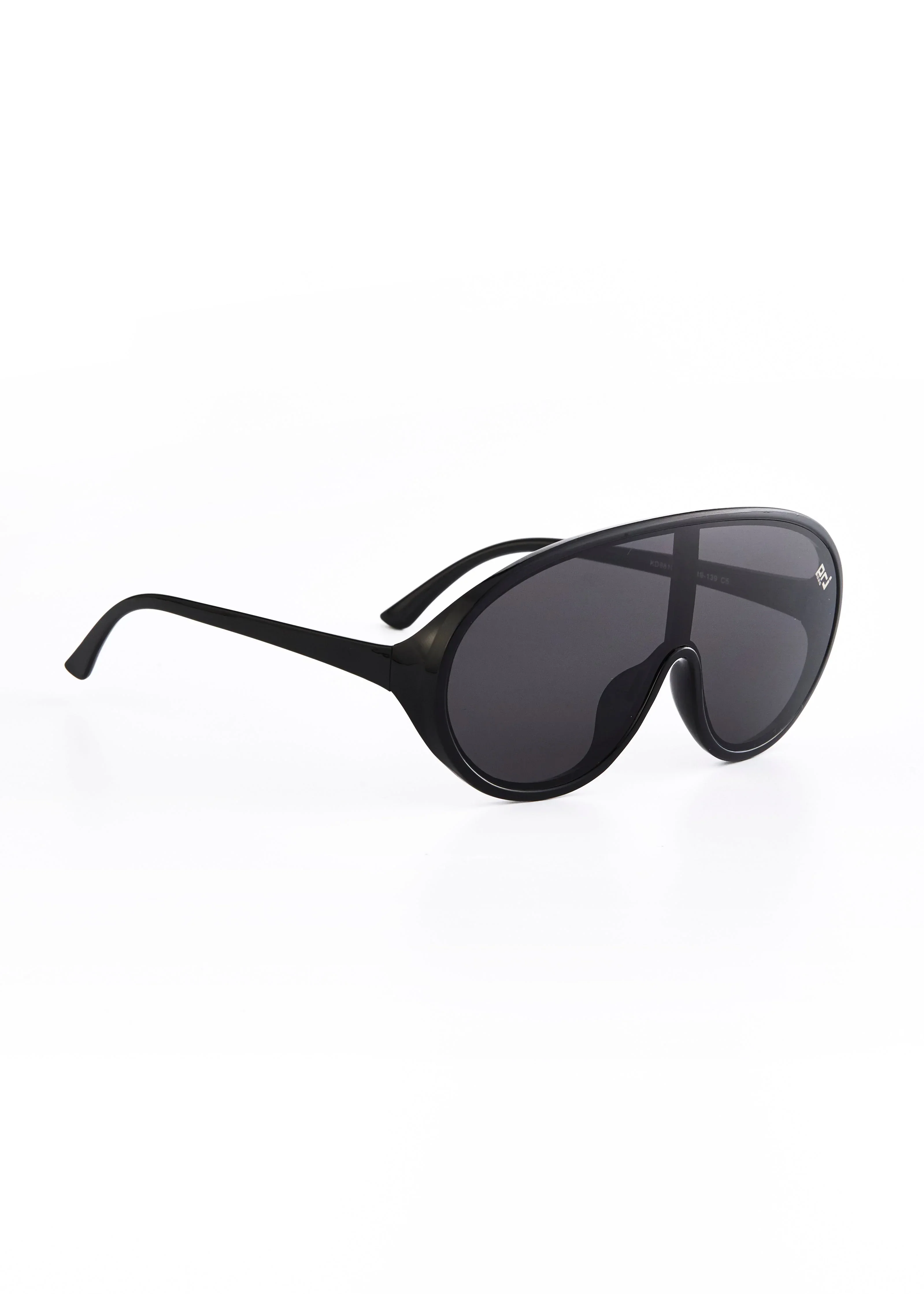 PROJECTWEAR | Edsel One-Piece Lens Sunglasses Black/Grey - Image 3