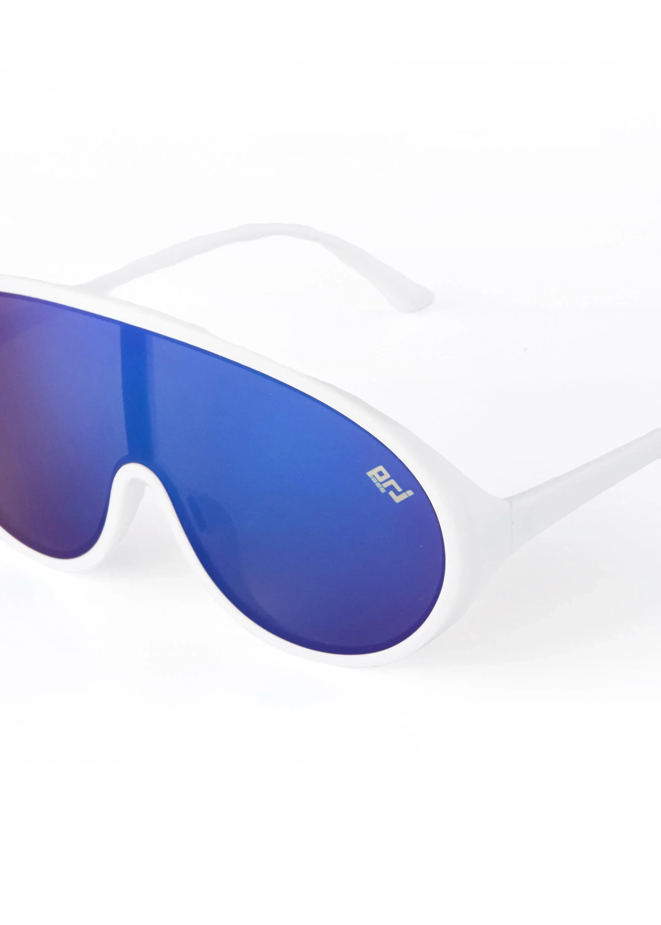PROJECTWEAR | Edsel One-Piece Lens Sunglasses White/Blue - Image 4