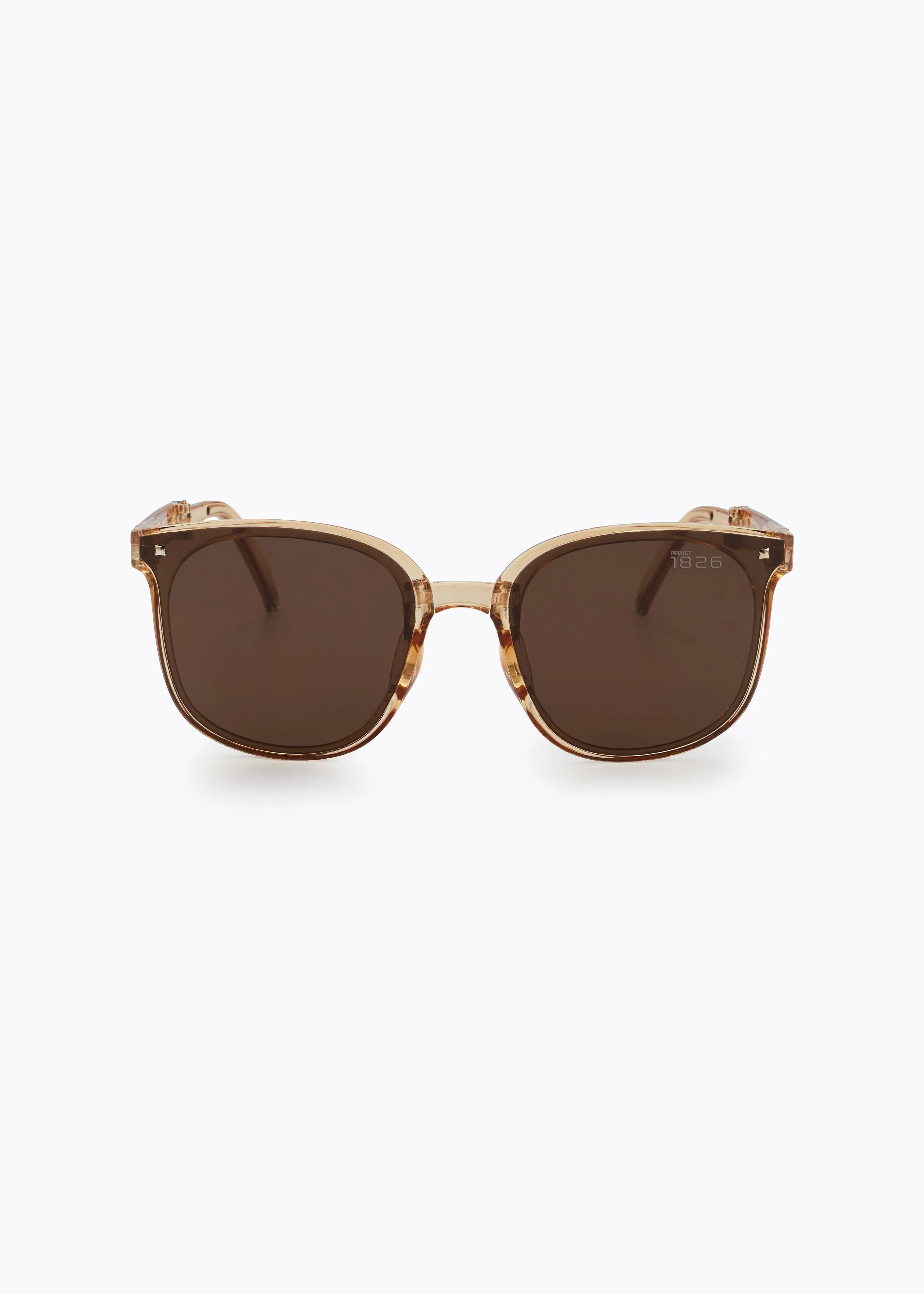PROJET1826 | CALEB FOLDABLE SUNGLASSES BROWN/BROWN