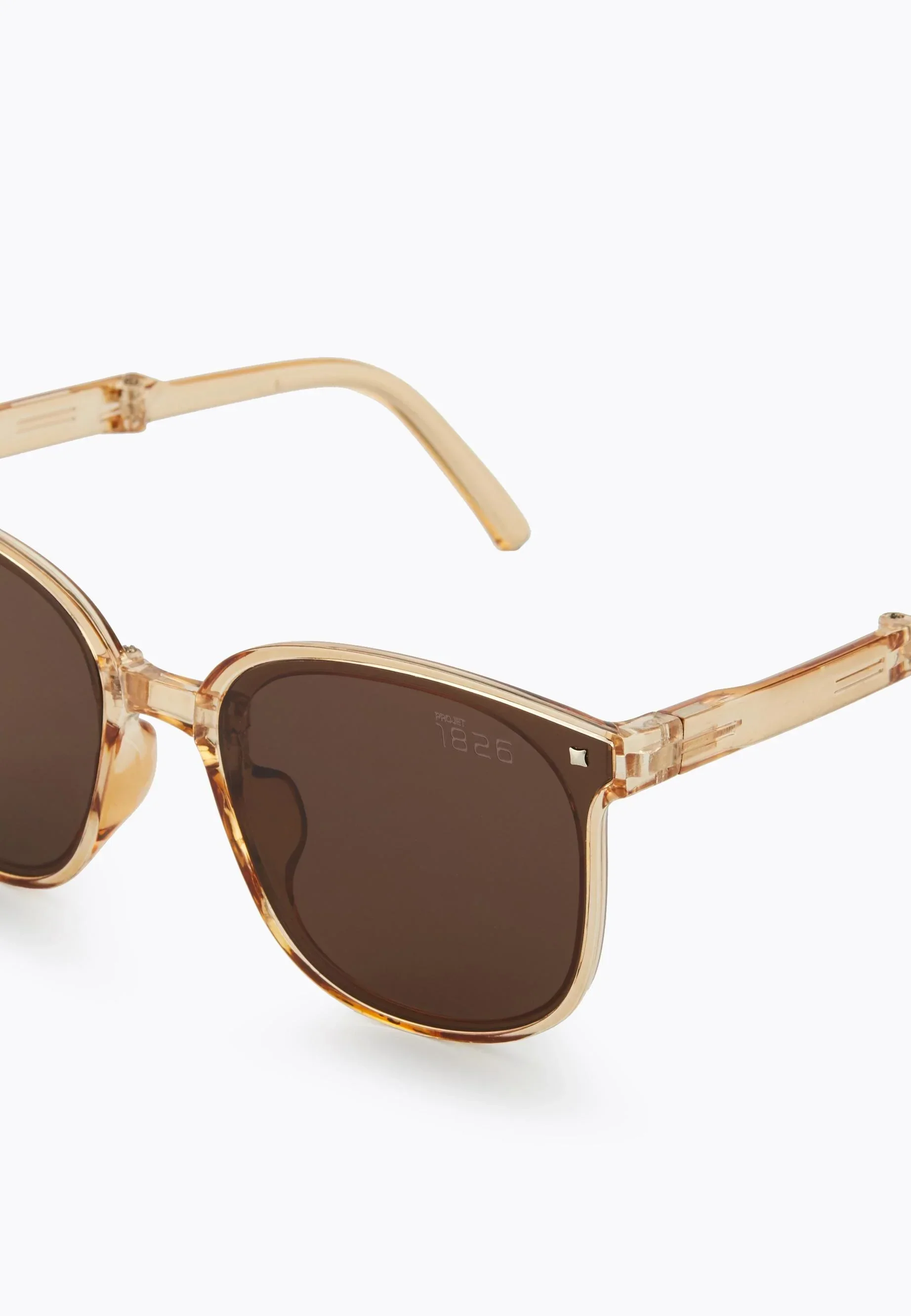 PROJET1826 | CALEB FOLDABLE SUNGLASSES BROWN/BROWN - Image 4