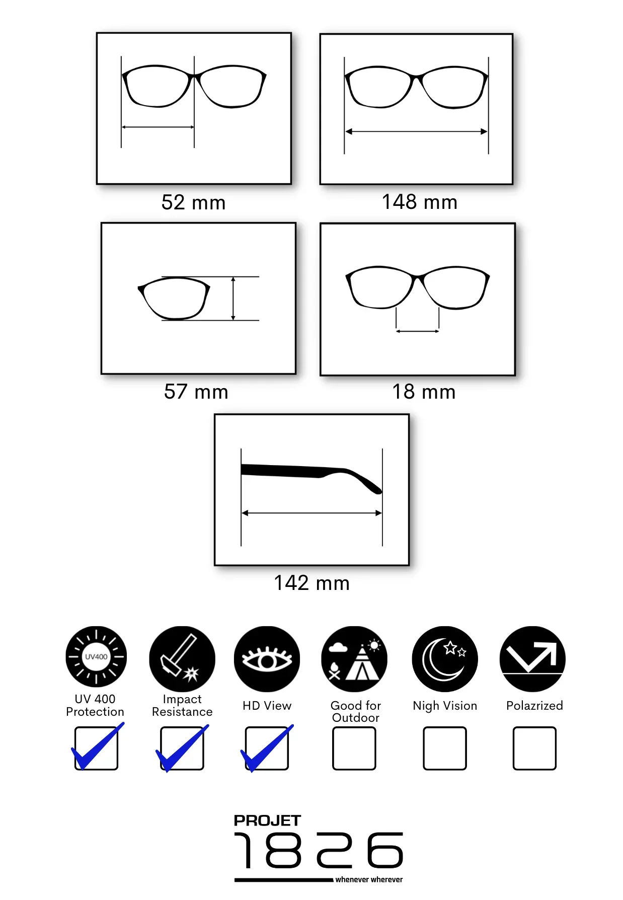PROJET1826 | CALEB FOLDABLE SUNGLASSES BROWN/BROWN - Image 6