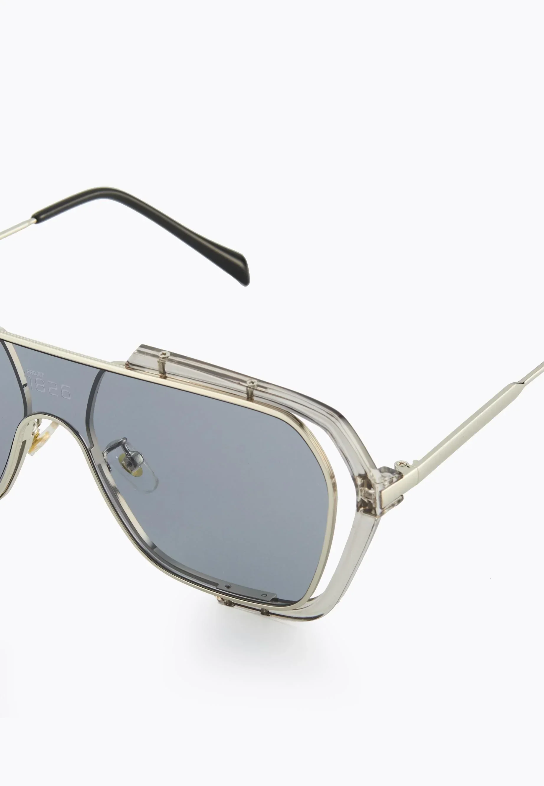 PROJET1826 | CARDWELL SUNGLASSES SILVER/GREY - Image 4