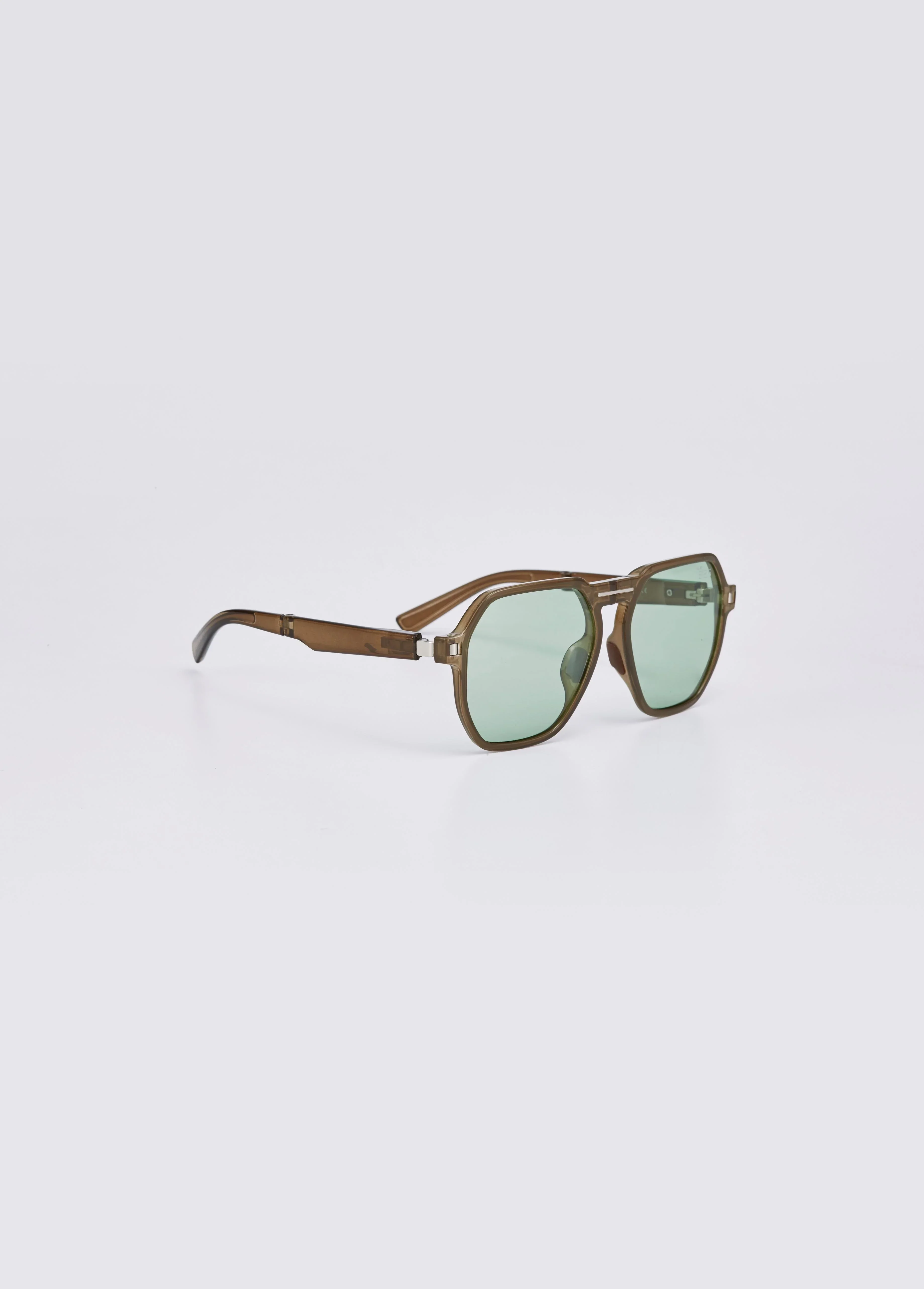 PROJET1826 | DAEMYN Polarized Foldable Sunglasses Green/Green - Image 2