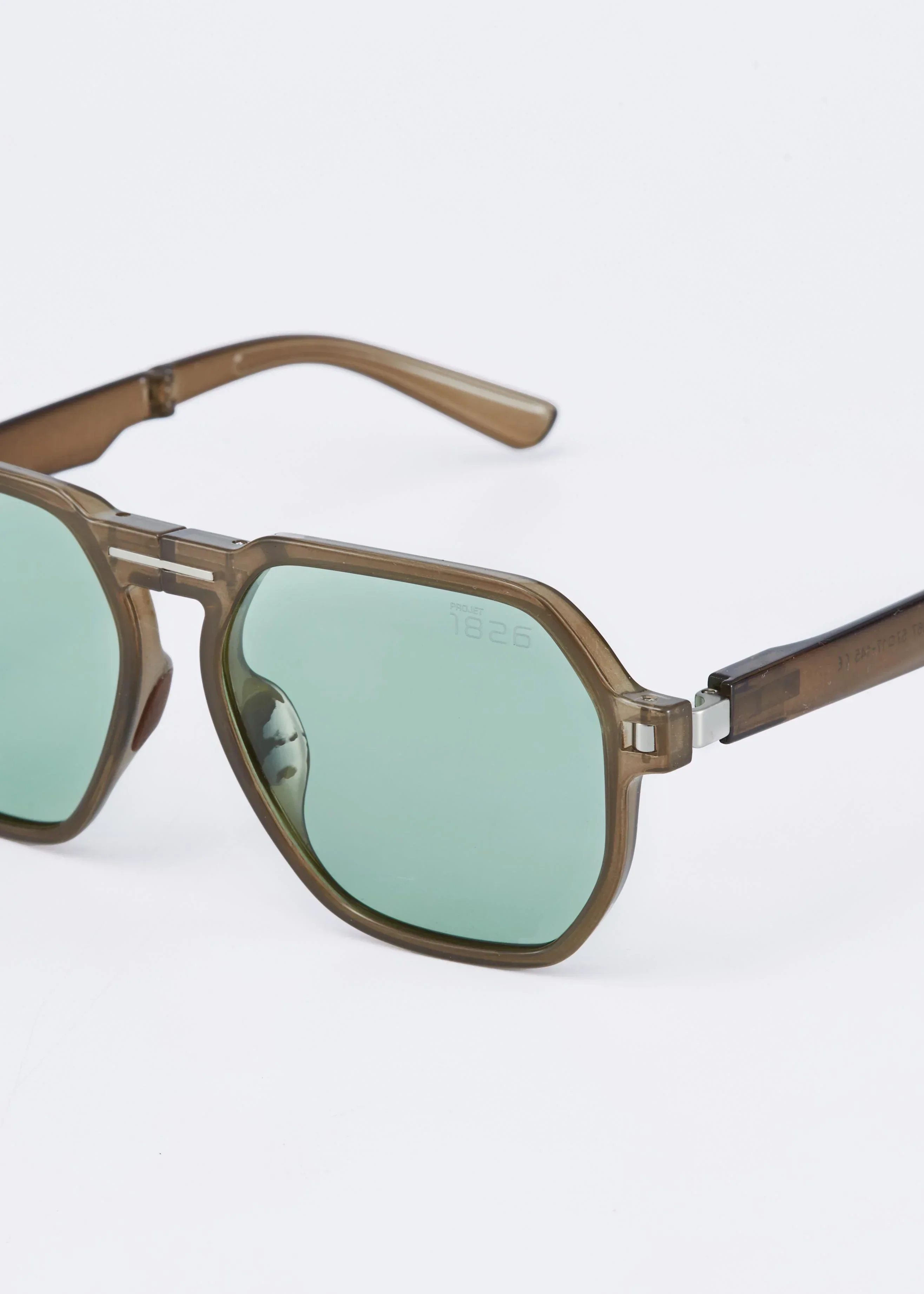 PROJET1826 | DAEMYN Polarized Foldable Sunglasses Green/Green - Image 4