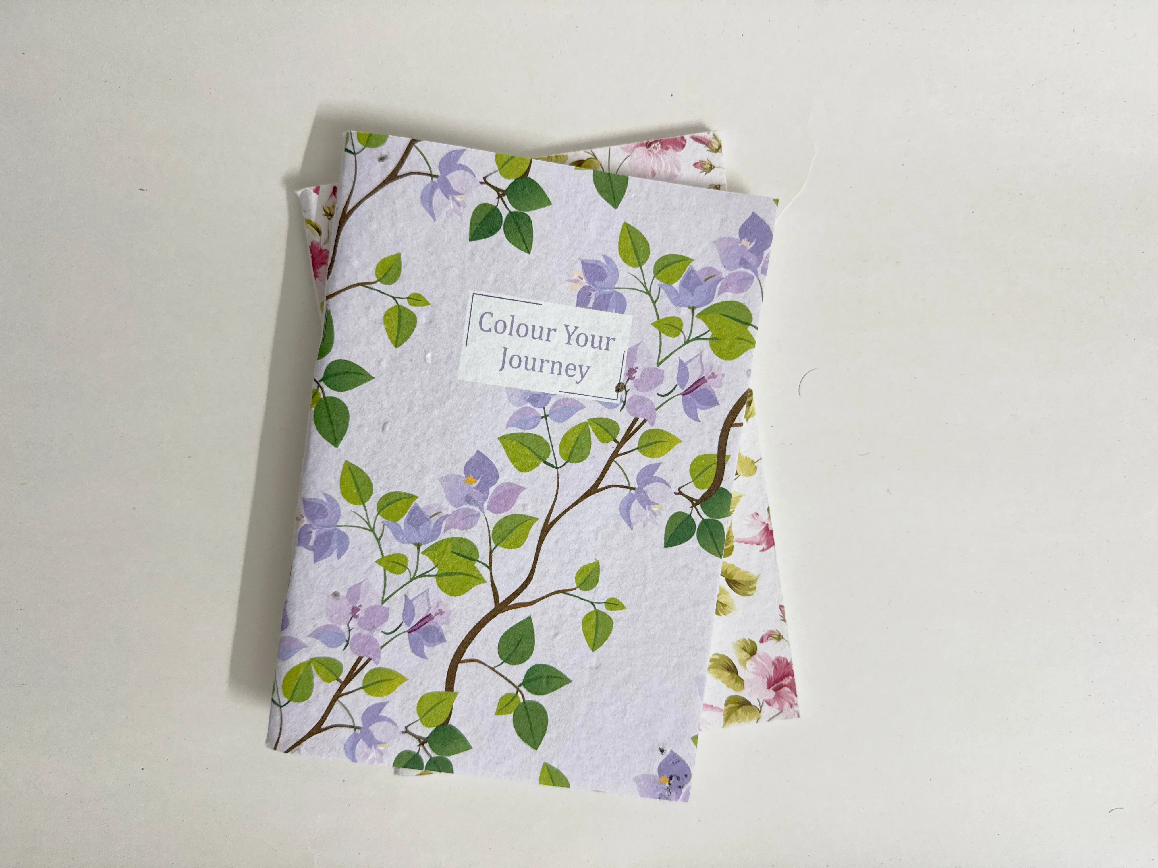 PURPLE AND PURE | Plantable Notebook Gift Set - Bouganvillea Blush - Image 4