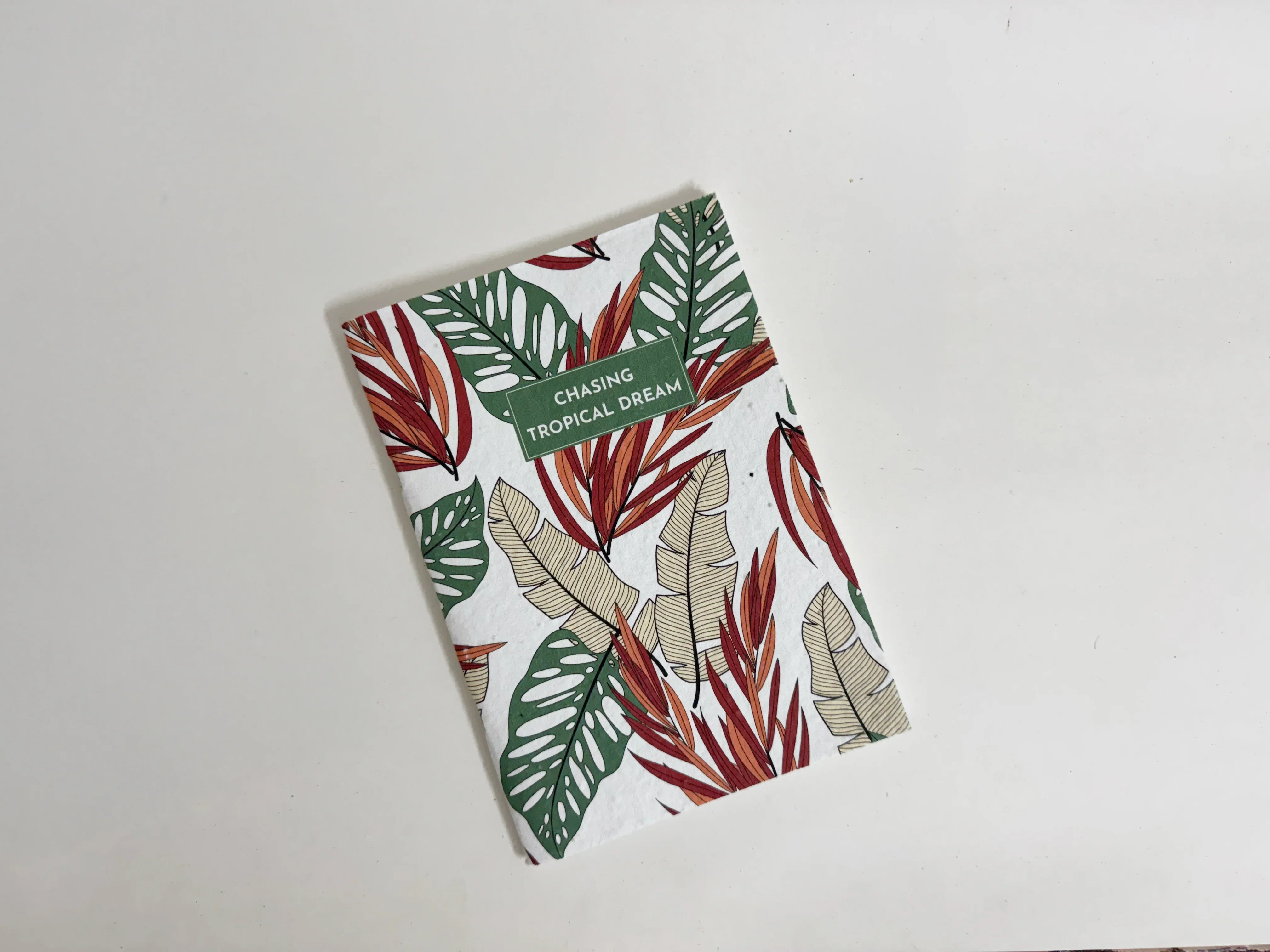 PURPLE AND PURE | Plantable Notebook Gift Set - Tropical Blur - Image 3