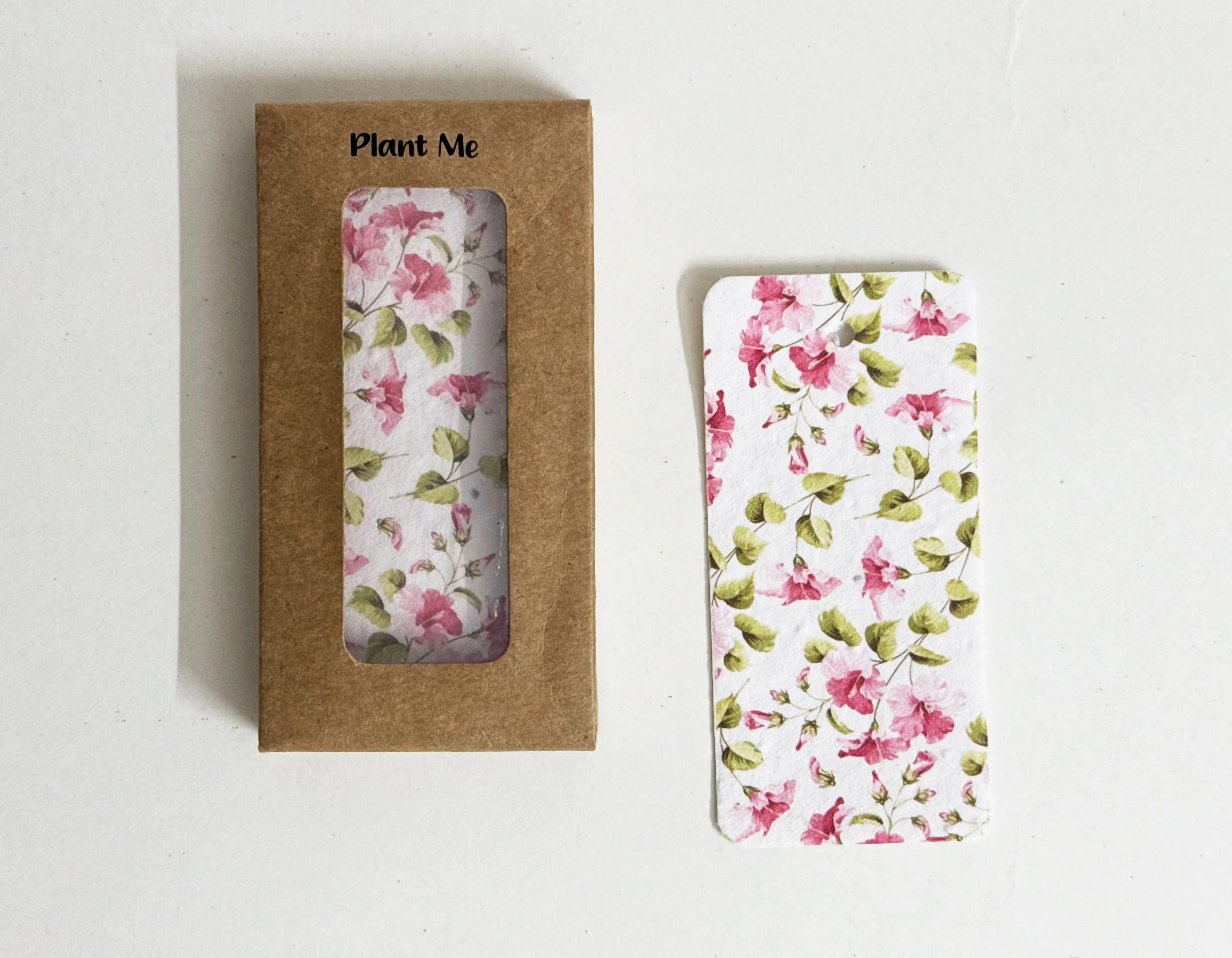 PURPLE AND PURE | Plantable Seed Gift Tags – Set of 10 (Hibiscus Bloom)