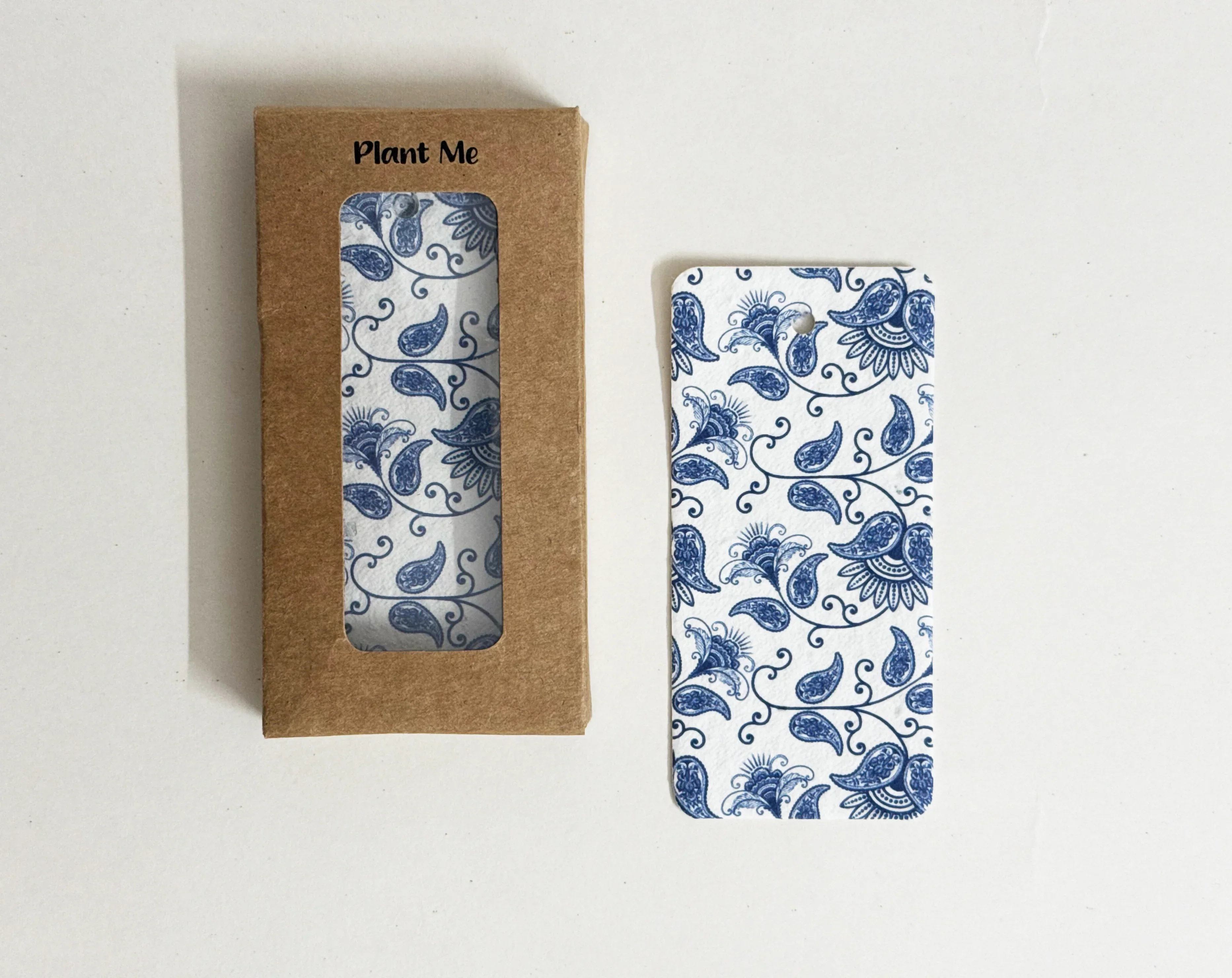 PURPLE AND PURE | Plantable Seed Gift Tags – Set of 10 (The Batik Edit)