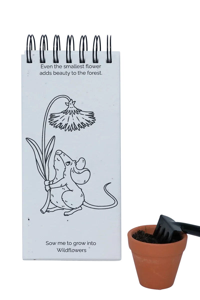 PURPLE AND PURE | Into The Forest Plantable Colouring Book - Image 2