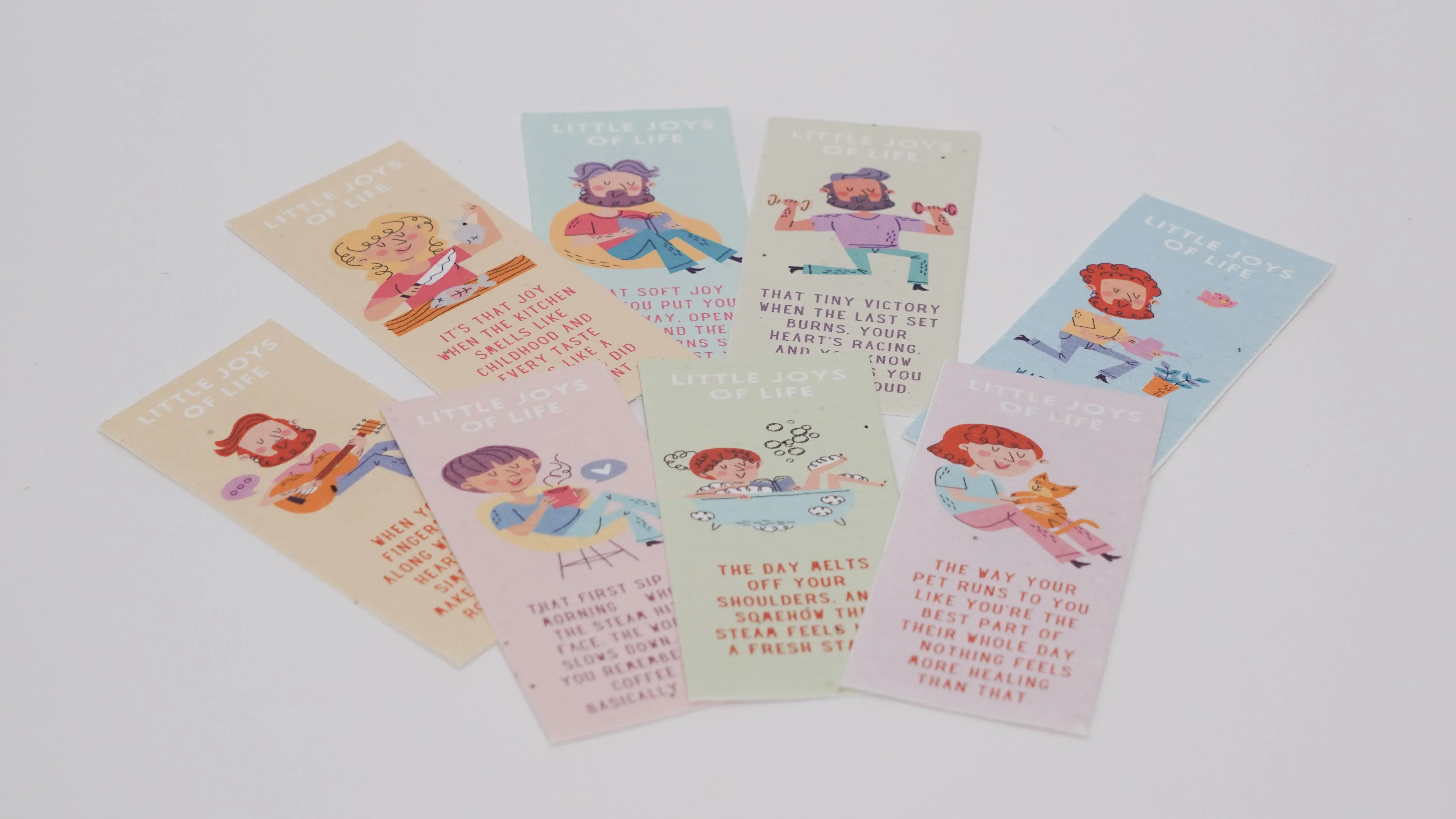 PURPLE AND PURE | Plantable Bookmarks - Little Joys Of Life - Image 2