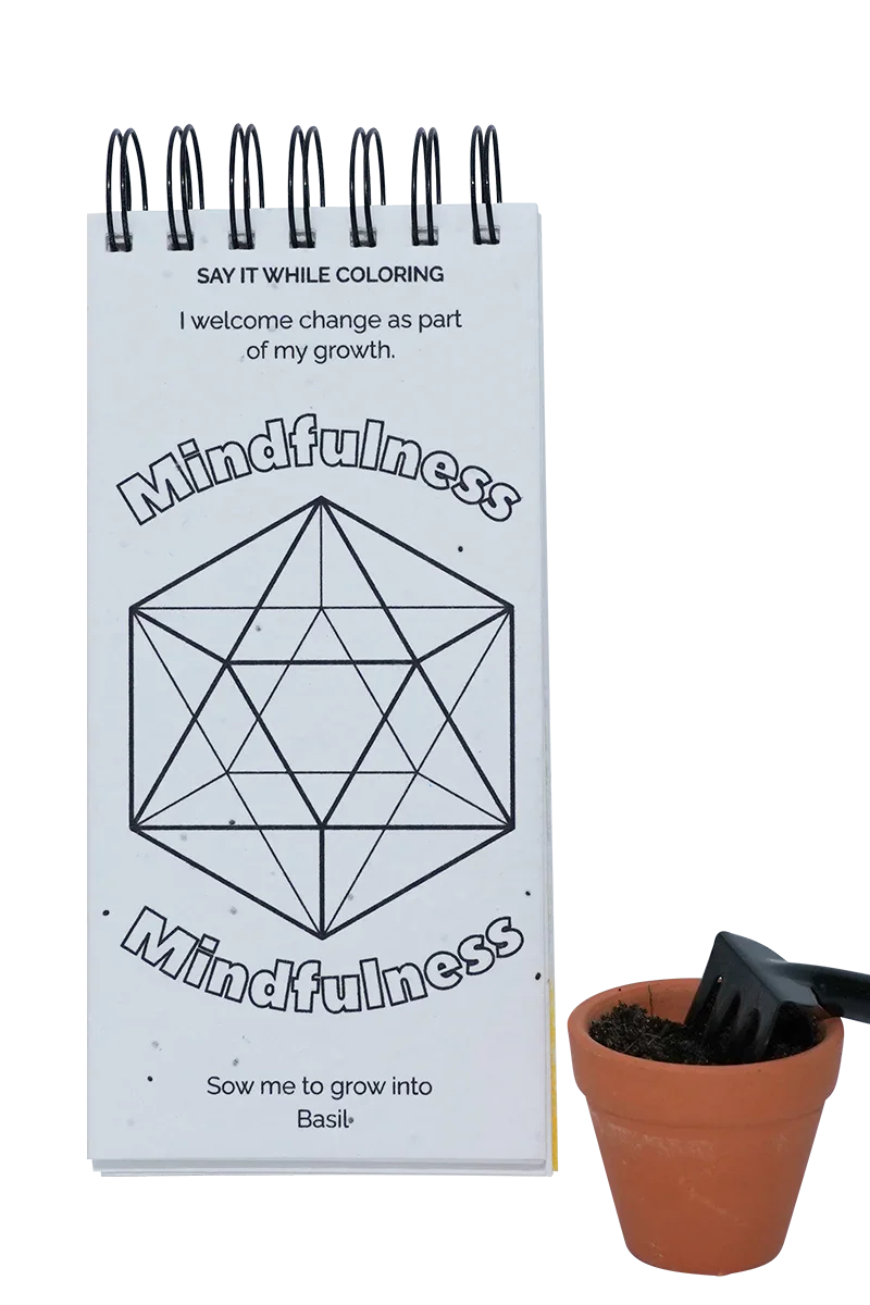 PURPLE AND PURE | Sacred Geometry Planatable Colouring Book