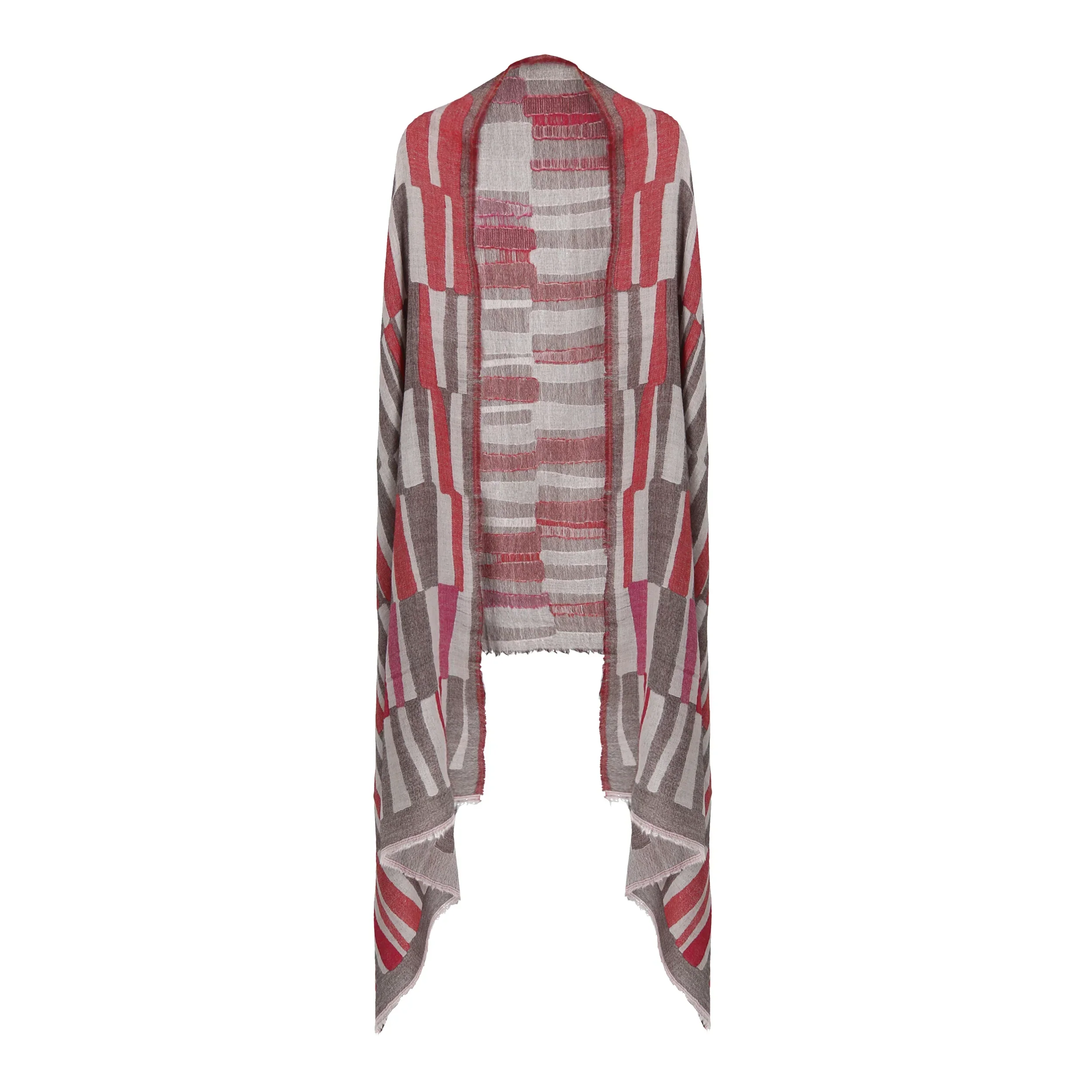 QUEENMARK | QMS18-010 - Coral/ Light Brown - Image 2