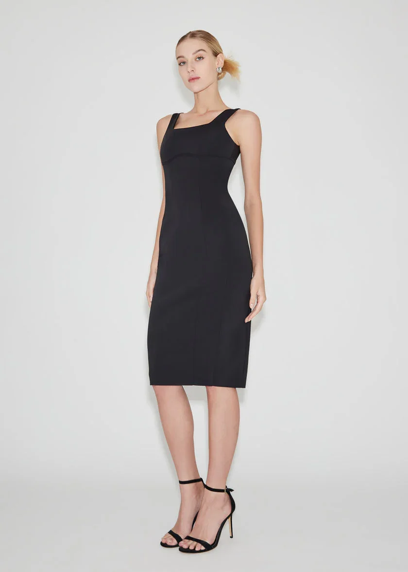 AS INTENDED | QUAD Dress | Corset-Detail Bodycon Dress - Image 5