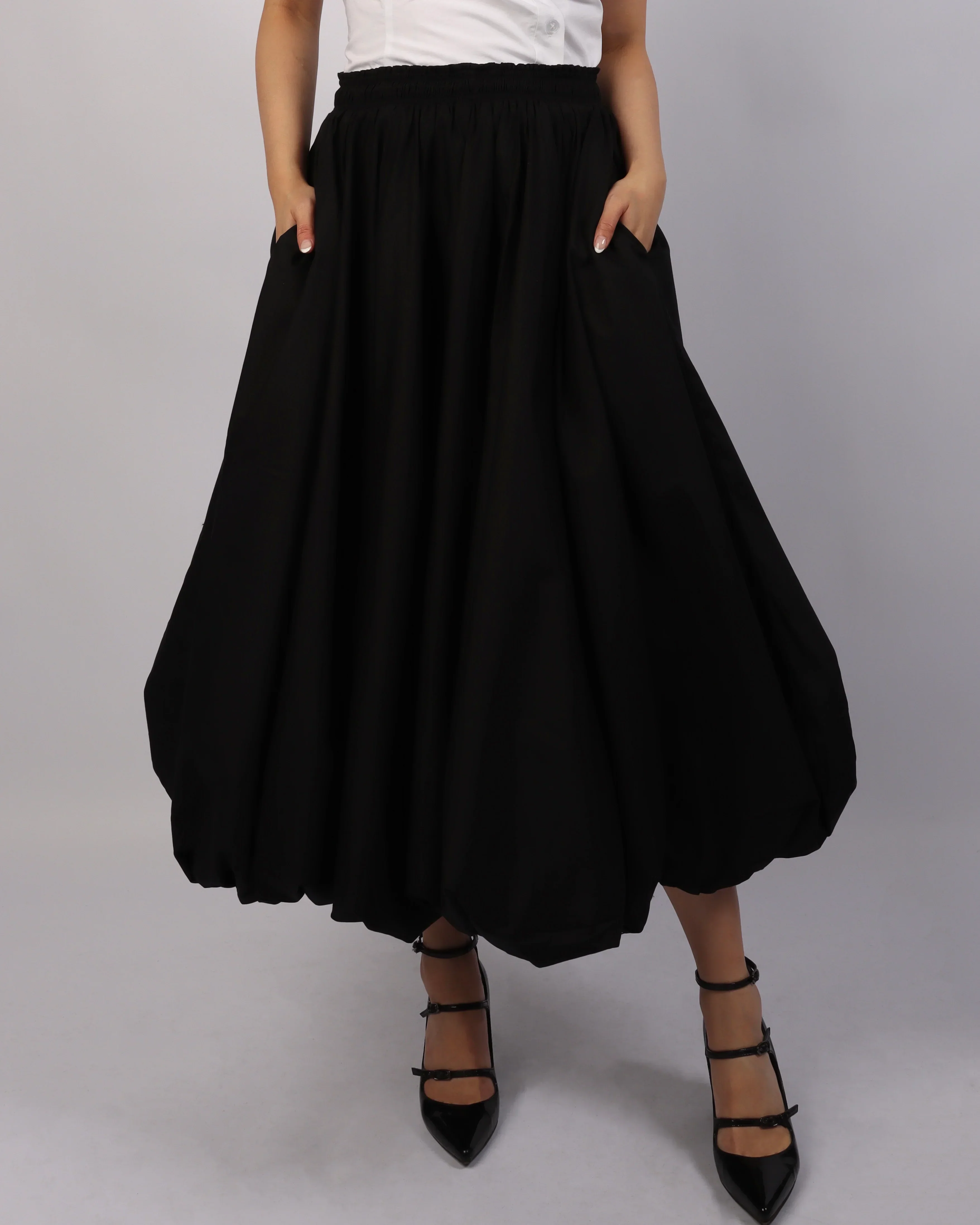 MAL | Midi Balloon Skirt