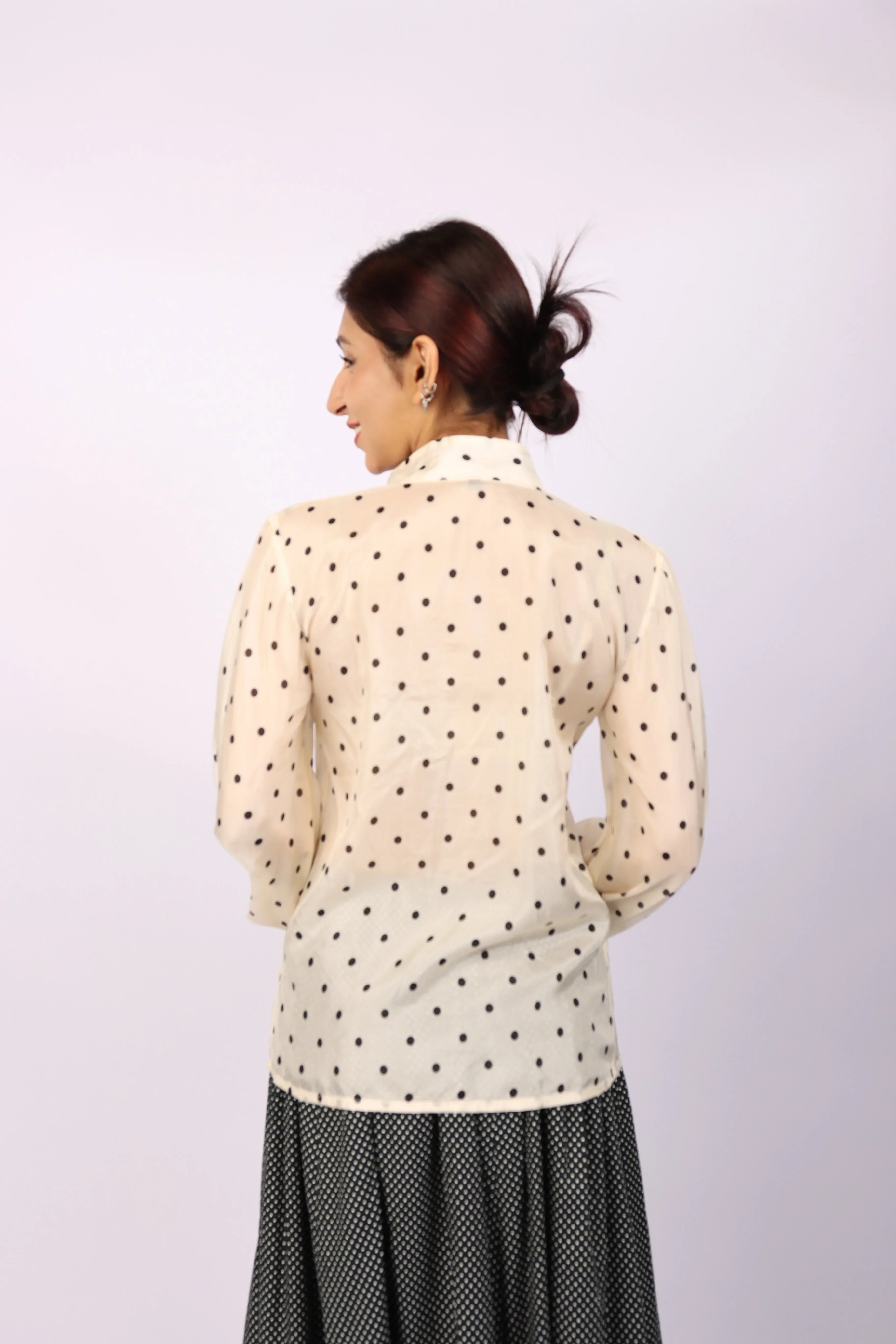 STEPHANIE GABRIELLE | Polka Dot Blouse - Image 5