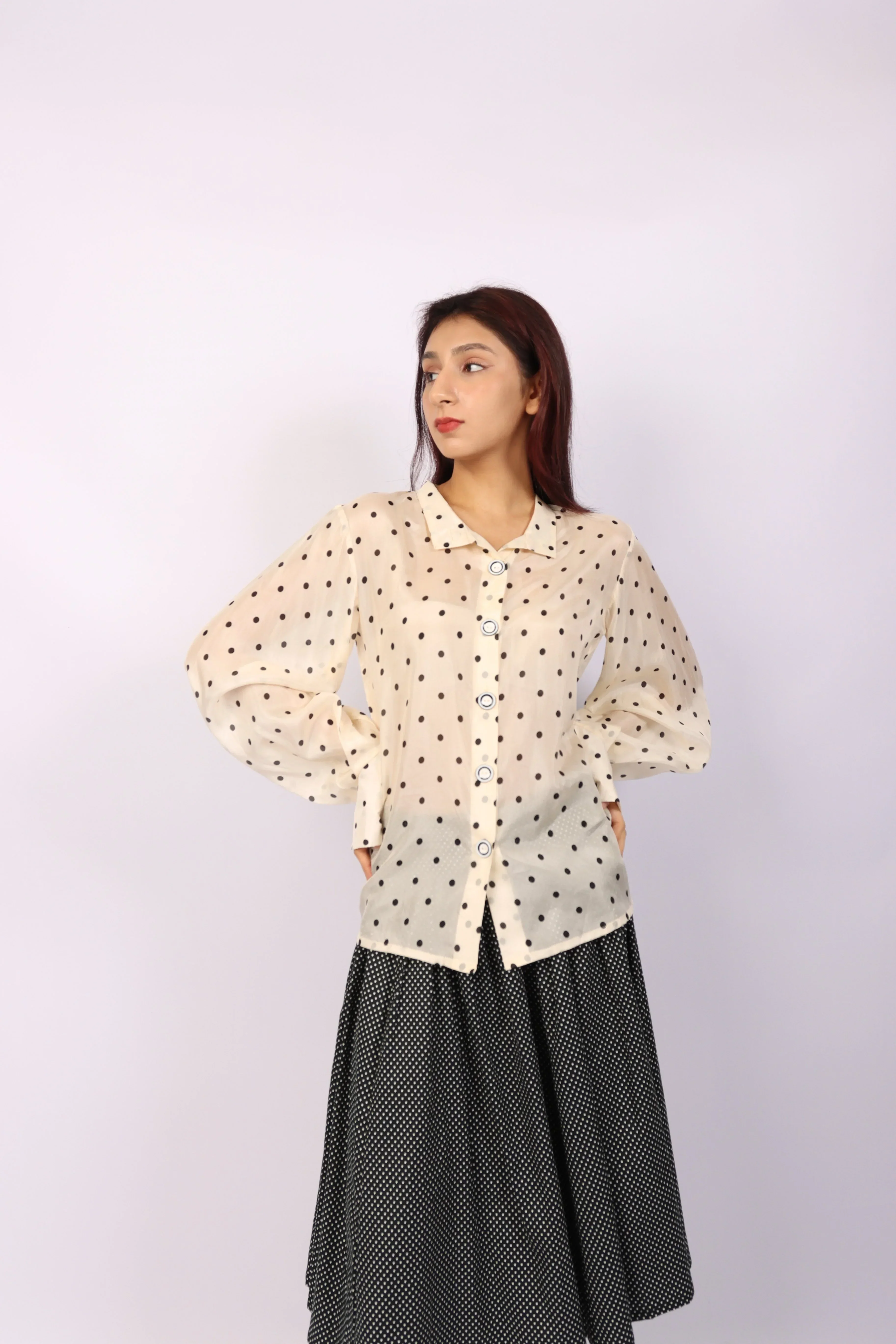 STEPHANIE GABRIELLE | Polka Dot Blouse - Image 6