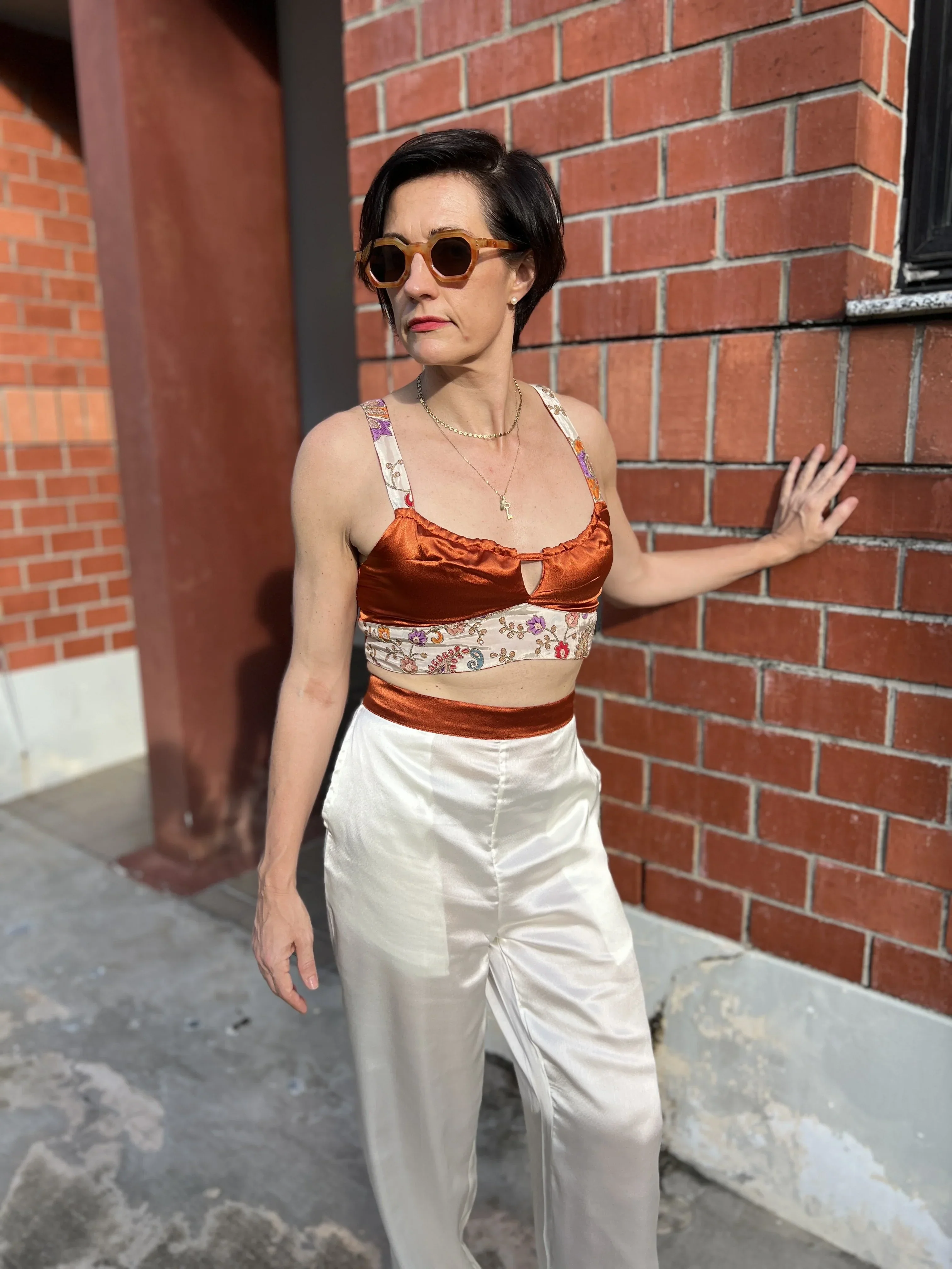 RAJA RANI | Golden Hour Orange Top