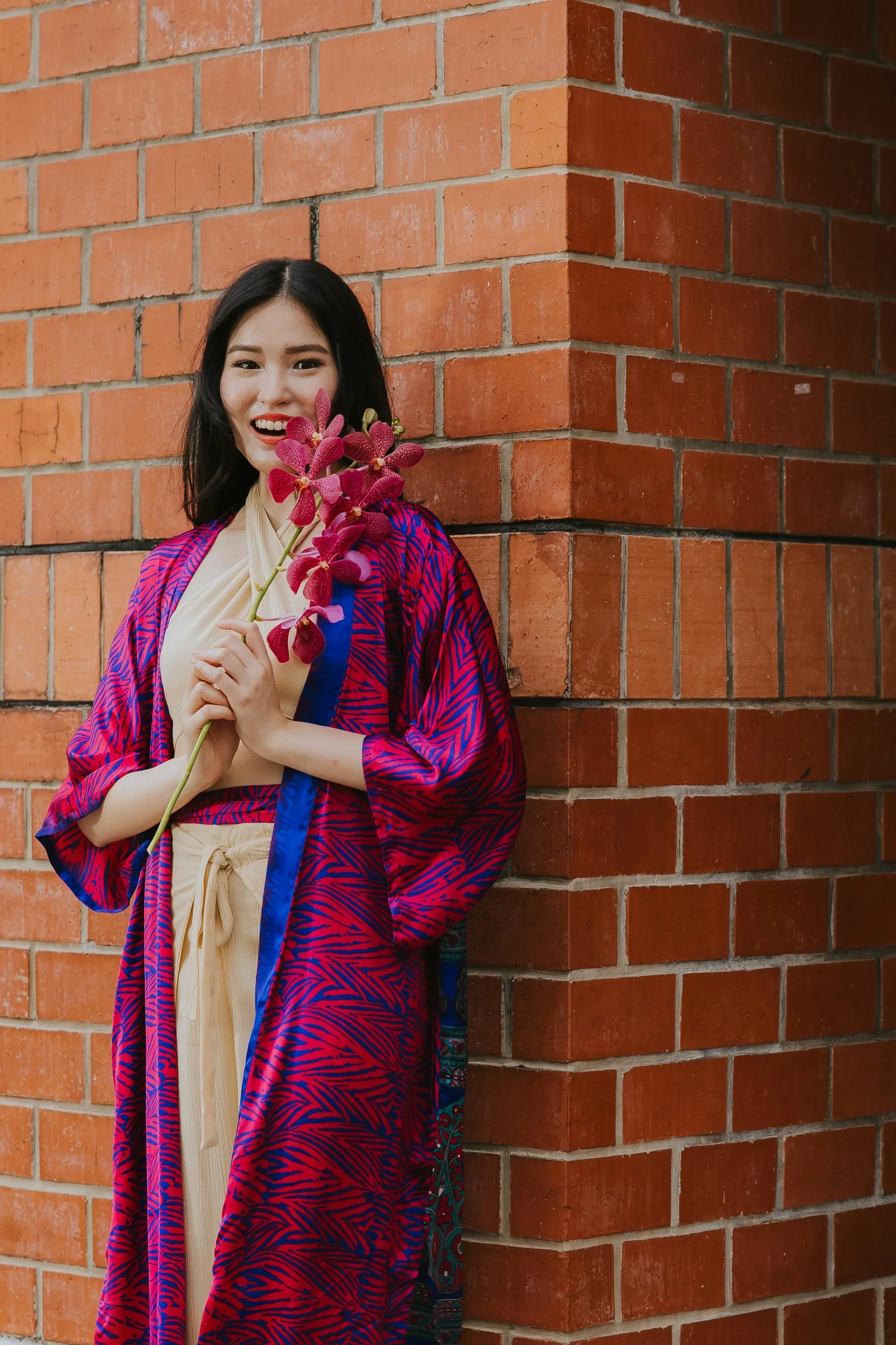 RAJA RANI | Modal Silk Long Kimono [LA VACANZA COLLECTION] - Image 18