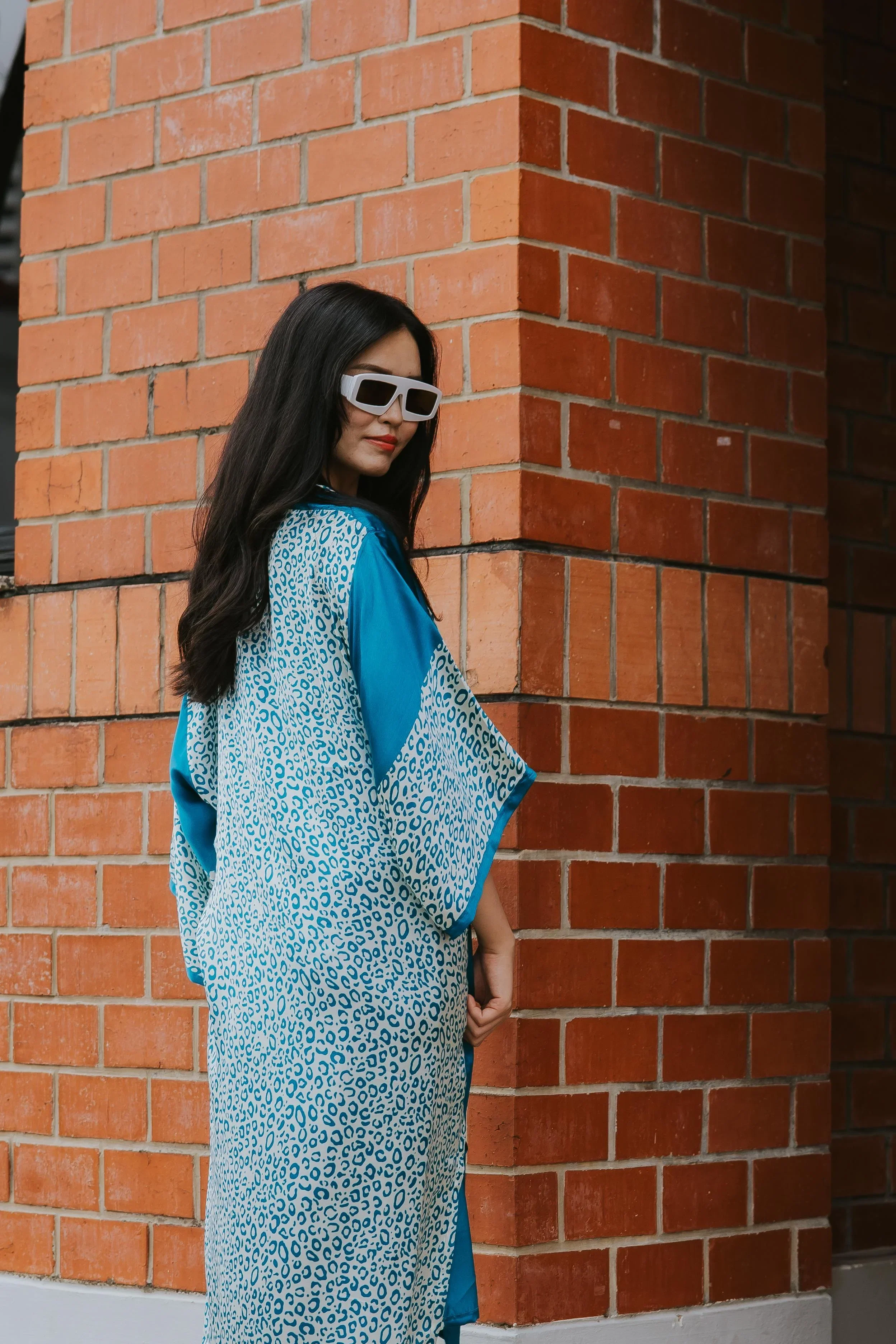 RAJA RANI | Modal Silk Long Kimono [LA VACANZA COLLECTION] - Image 9