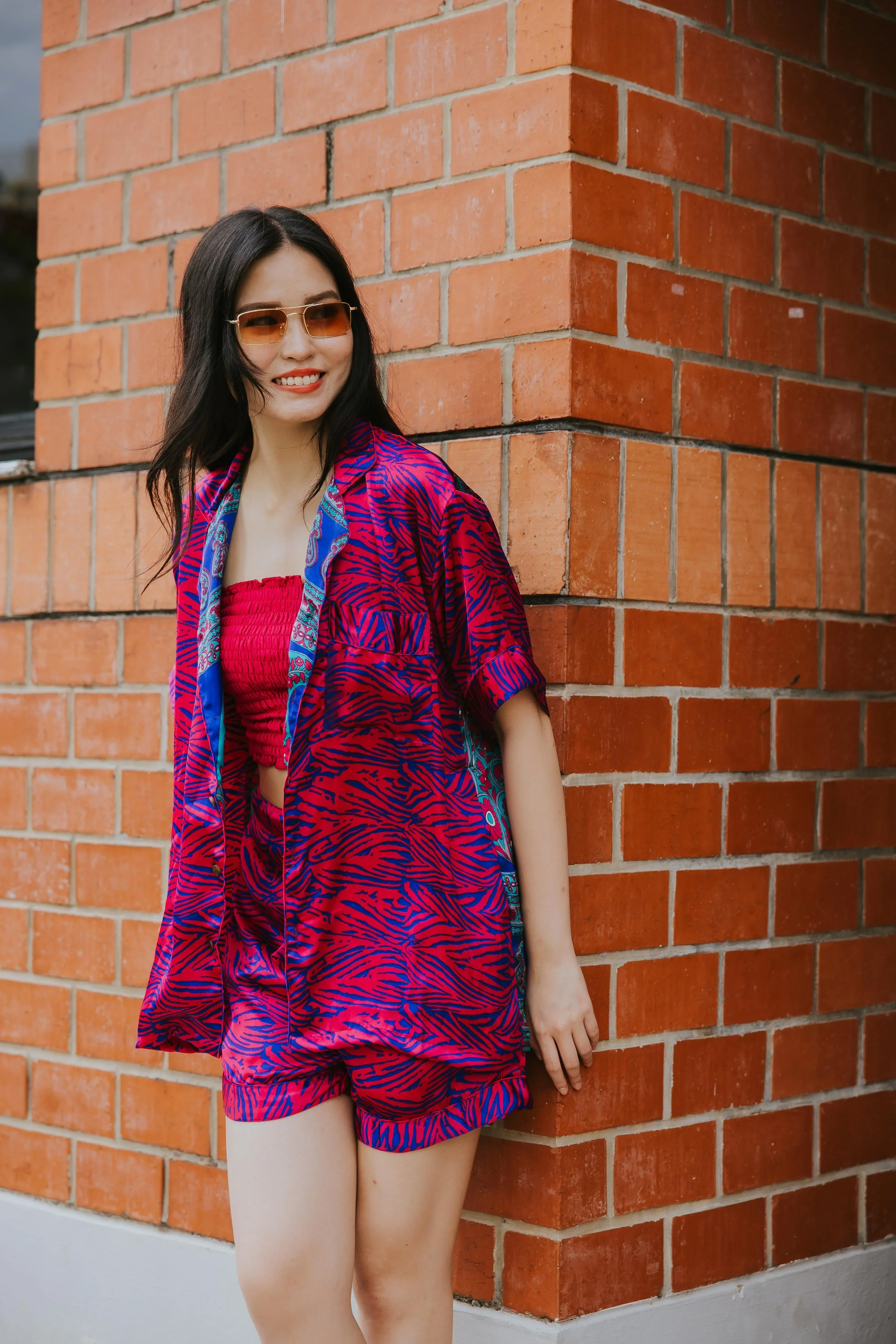 RAJA RANI | Modal Silk Short Holiday Set [LA VACANZA COLLECTION] - Image 15