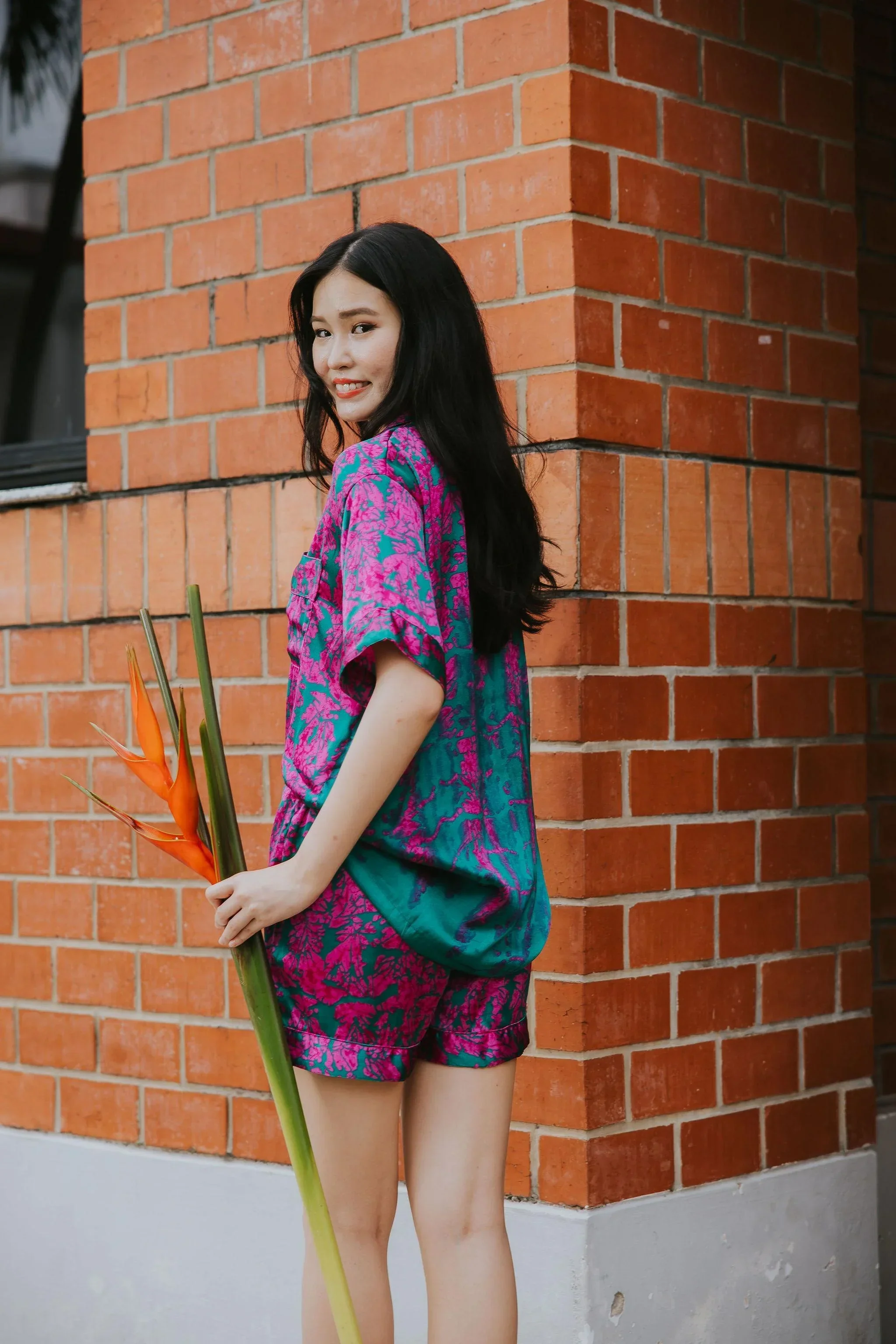 RAJA RANI | Modal Silk Short Holiday Set [LA VACANZA COLLECTION] - Image 29