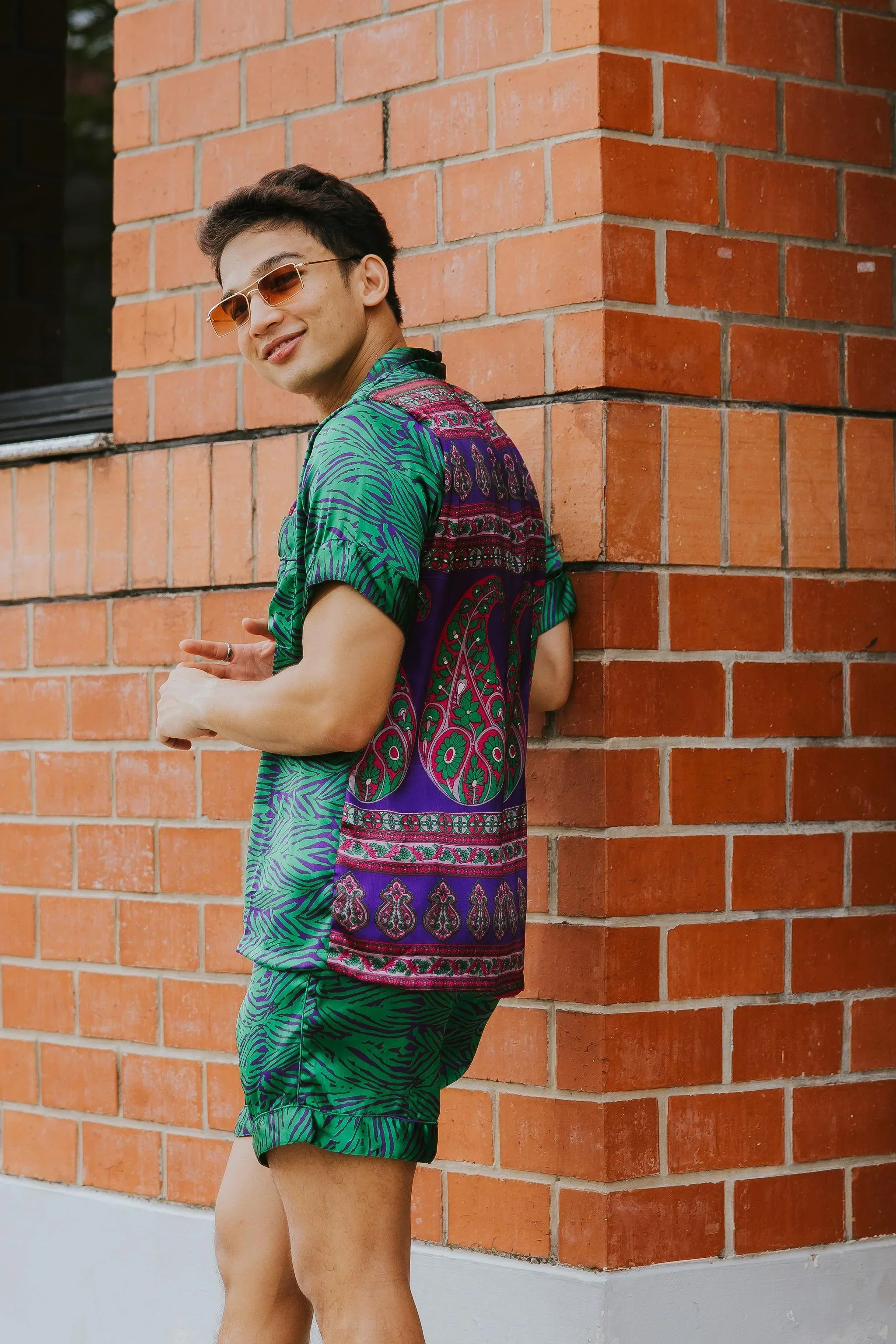 RAJA RANI | Modal Silk Short Holiday Set [LA VACANZA COLLECTION] - Image 5