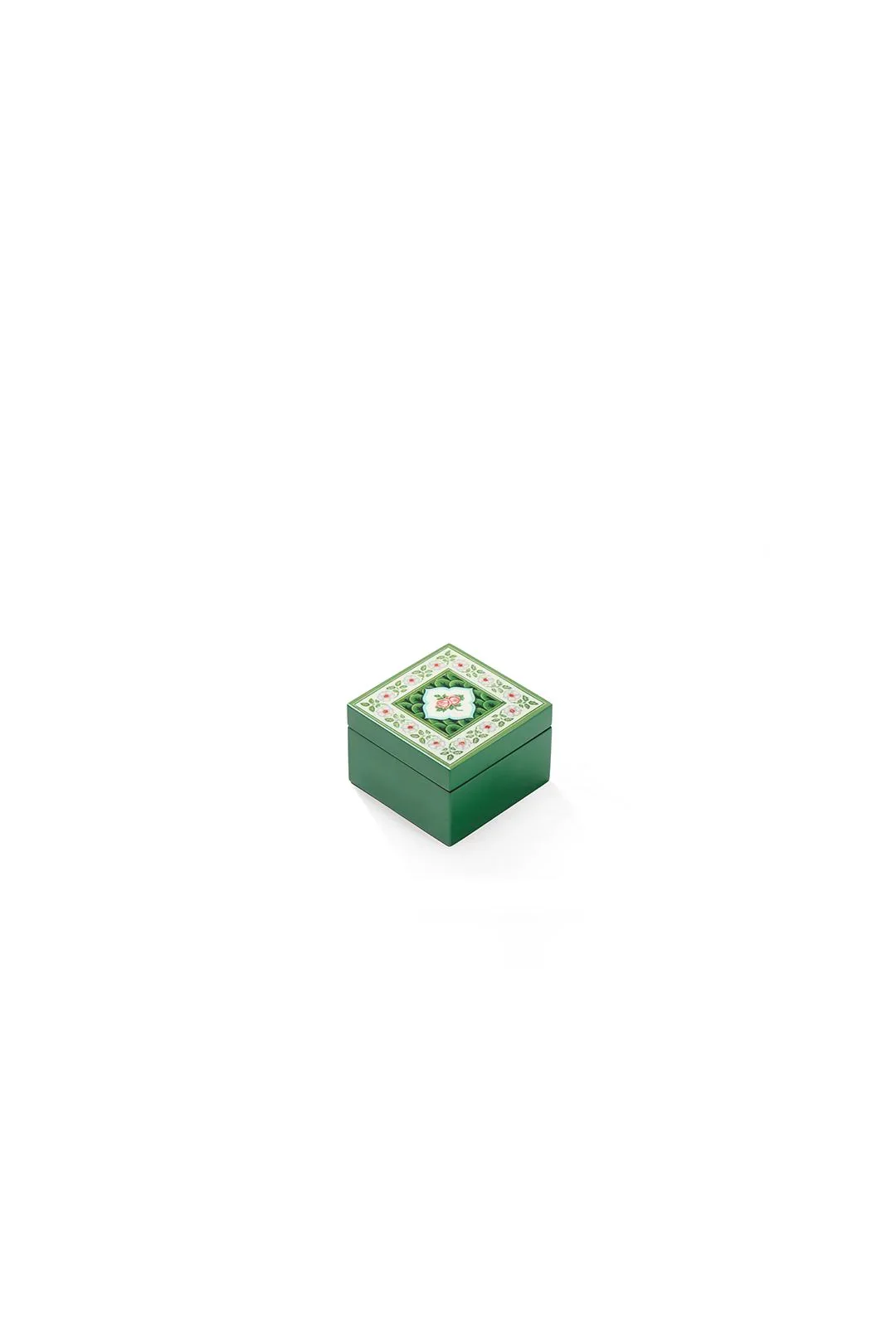 RARE BIRD COLLECTION | Peranakan Trinket Box Petite - Floral - Image 2