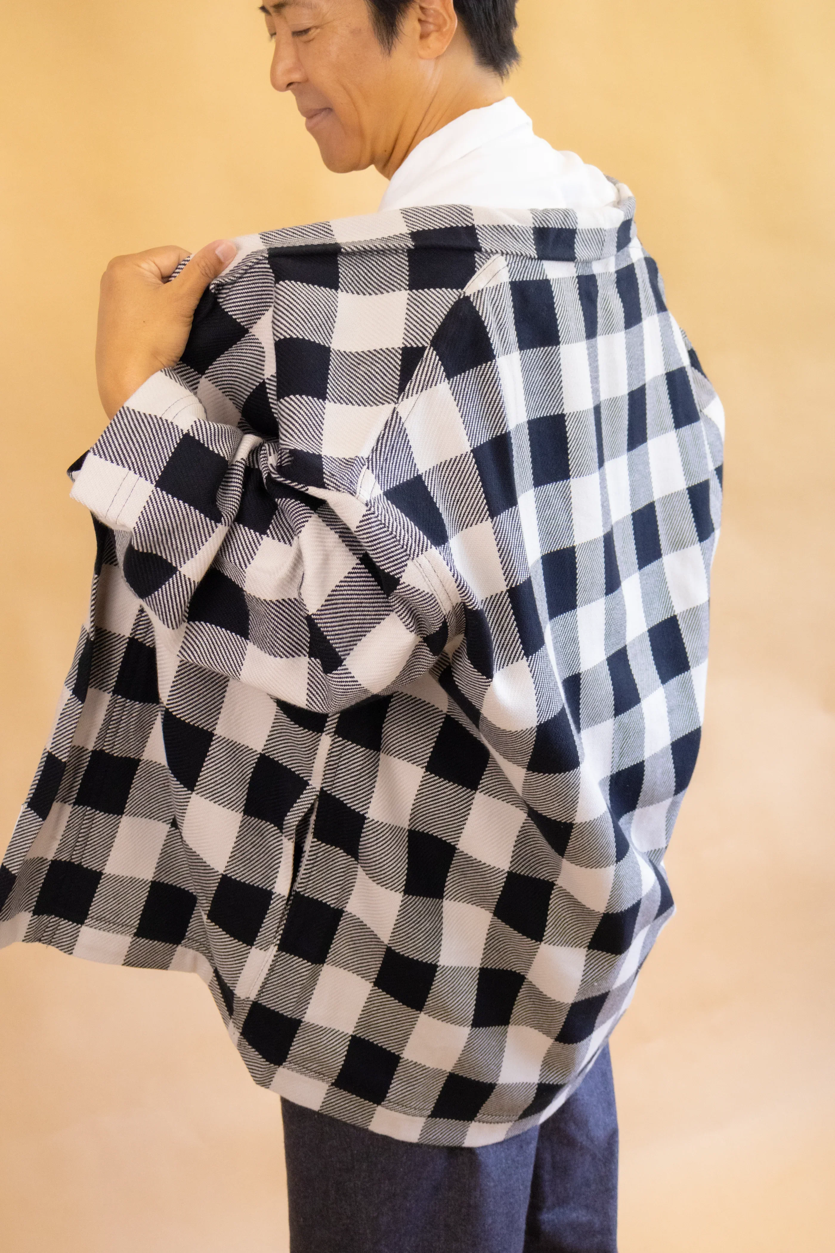 DUXTON | Reversible Kimono - Classic Check - Image 3