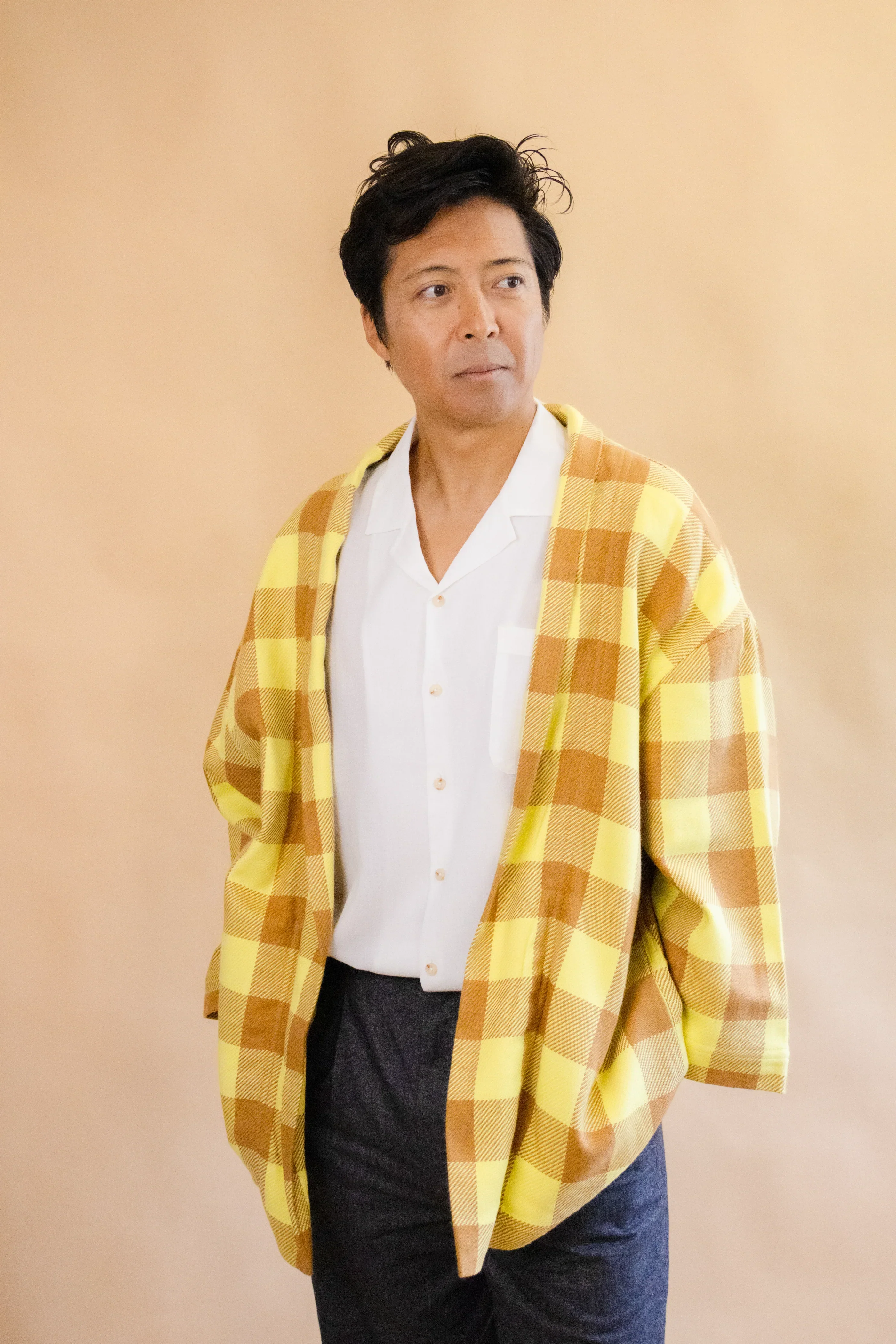 DUXTON | Reversible Kimono - Classic Check - Image 6