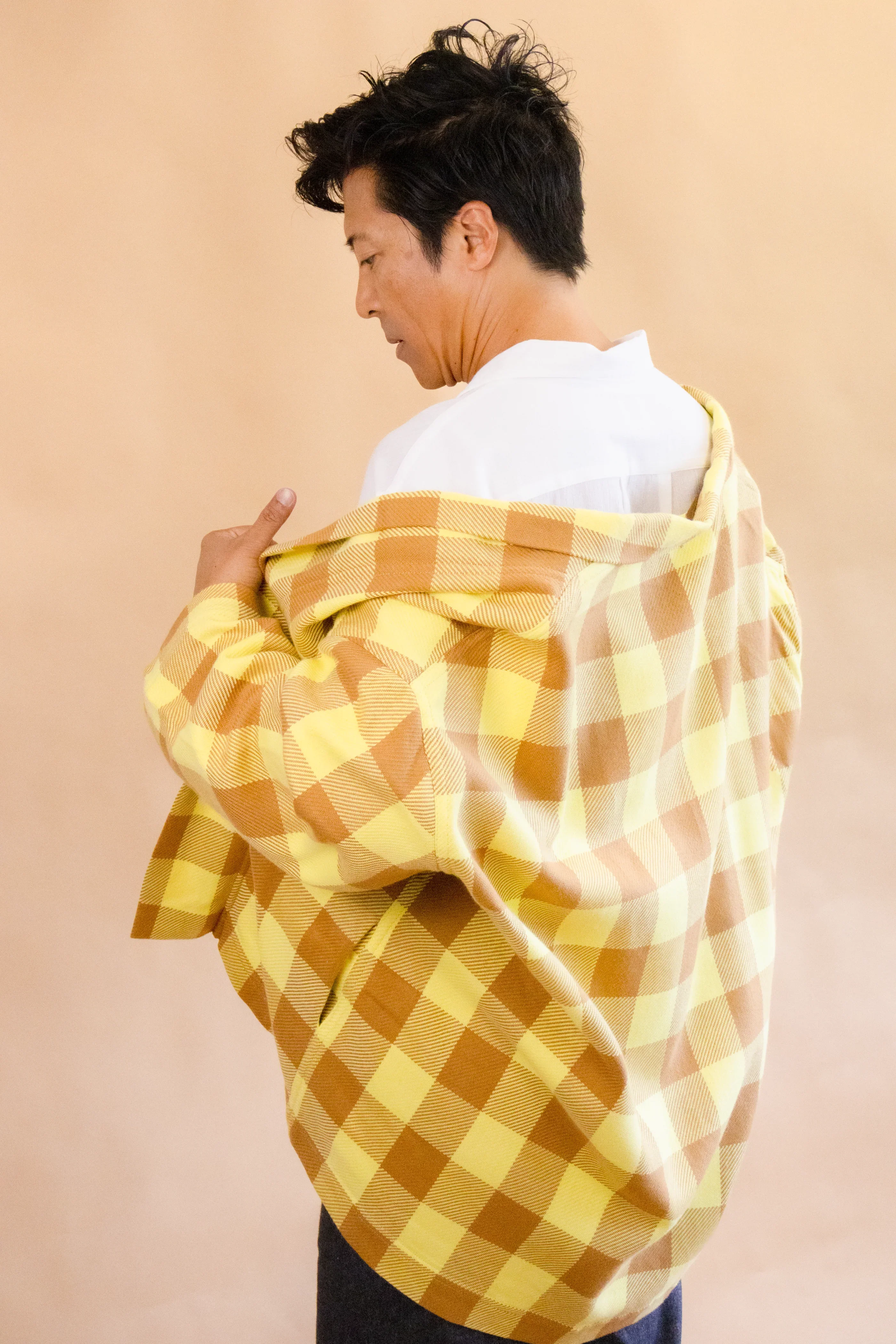 DUXTON | Reversible Kimono - Classic Check - Image 7