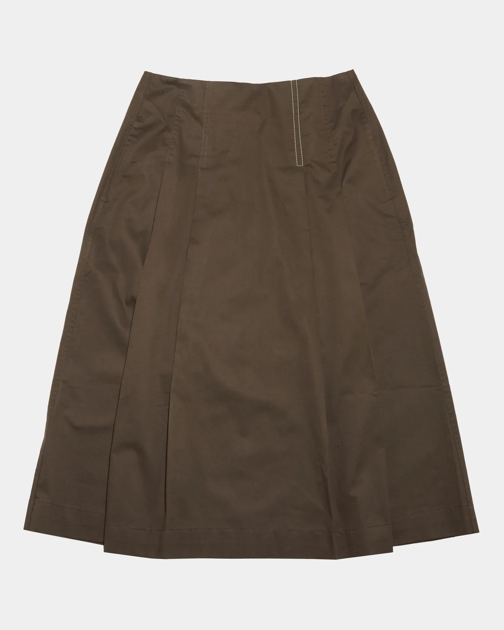 ROCK DAISY | Lucia Organic Cotton Pleated Flare Skirt - Image 8