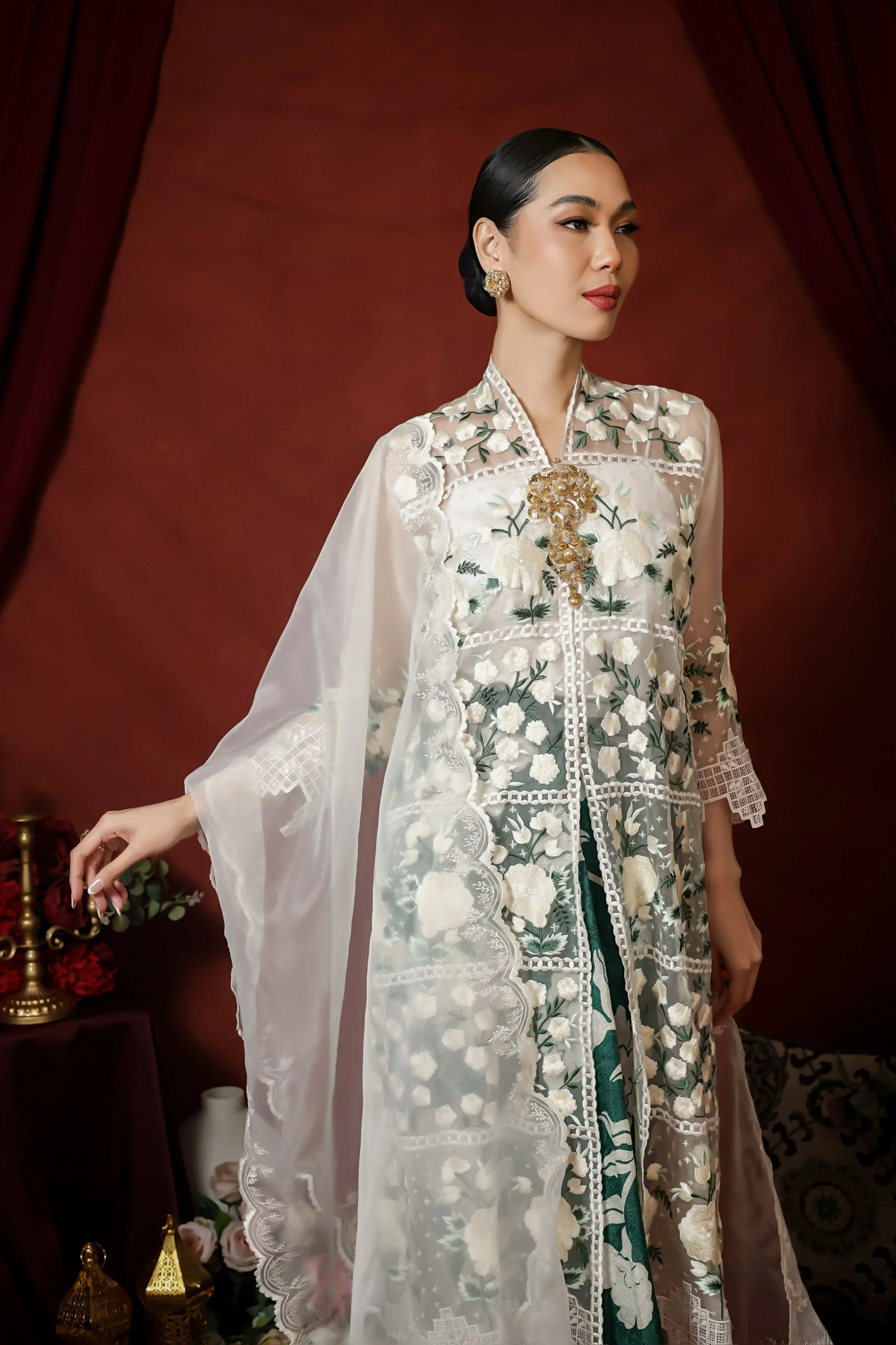 ROEMAH KEBAYA VIELGA | Kawung Jasmine Kebaya