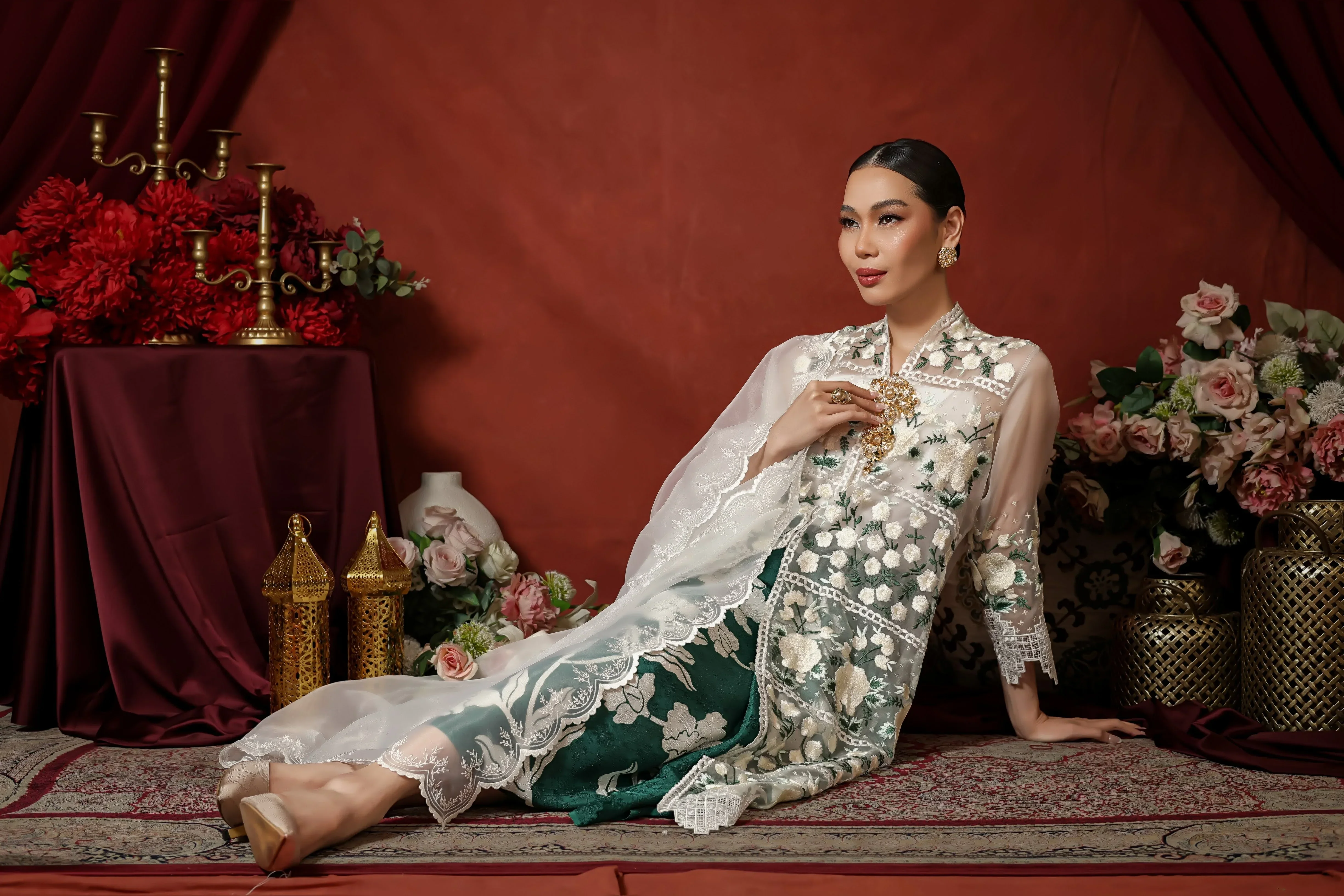 ROEMAH KEBAYA VIELGA | Kawung Jasmine Kebaya - Image 3